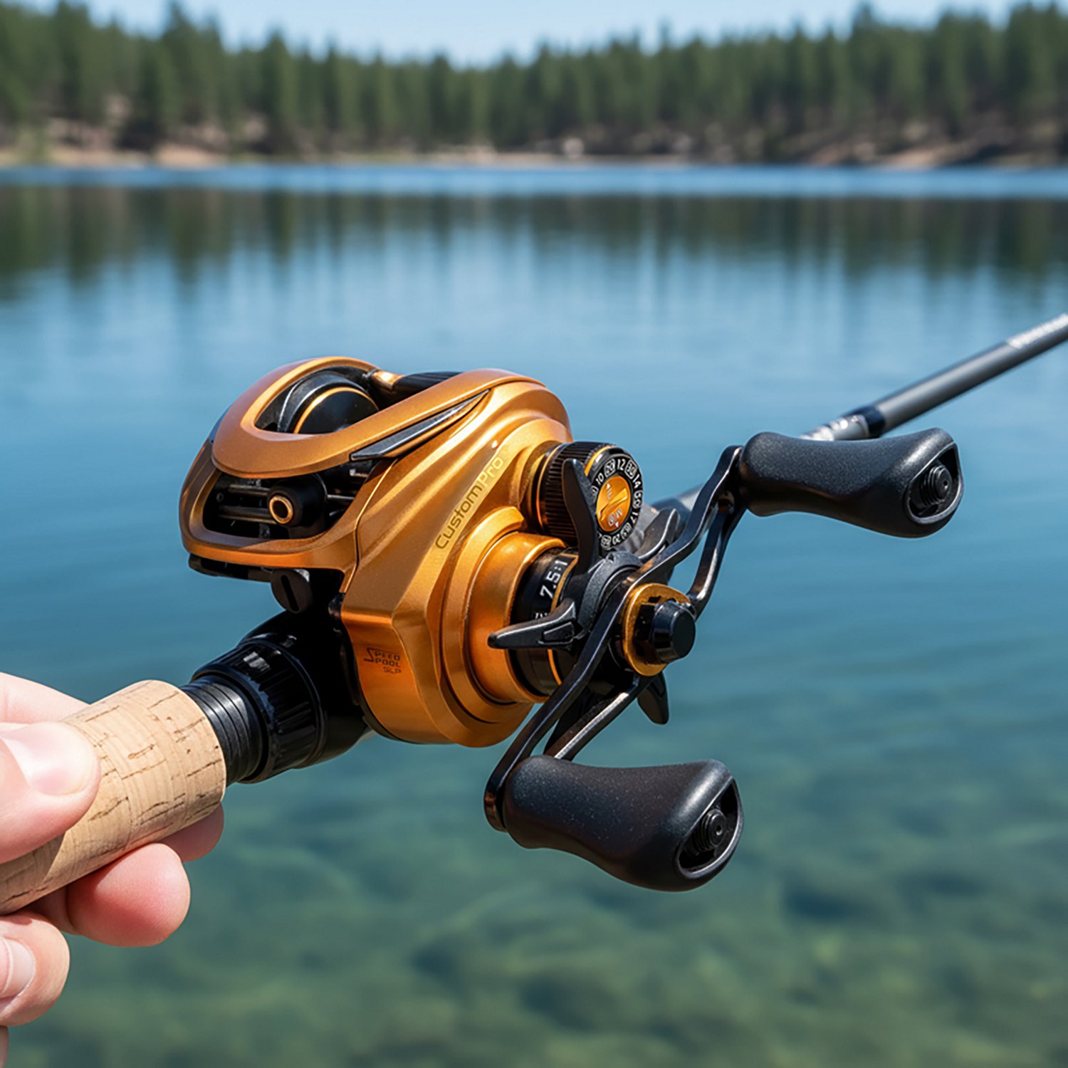 Lew's Custom Pro Gen 3 Baitcast Reel - view number 6