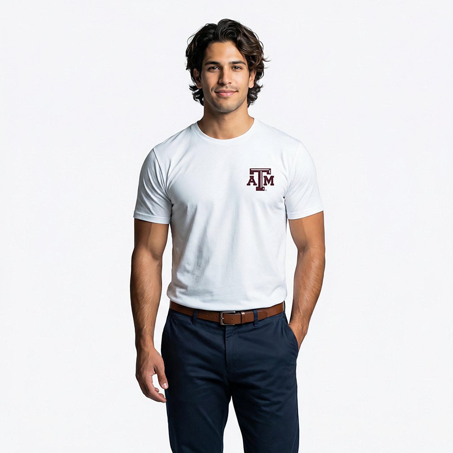 adidas Men's Texas A&M Whoop T-shirt                                                                                             - view number 2