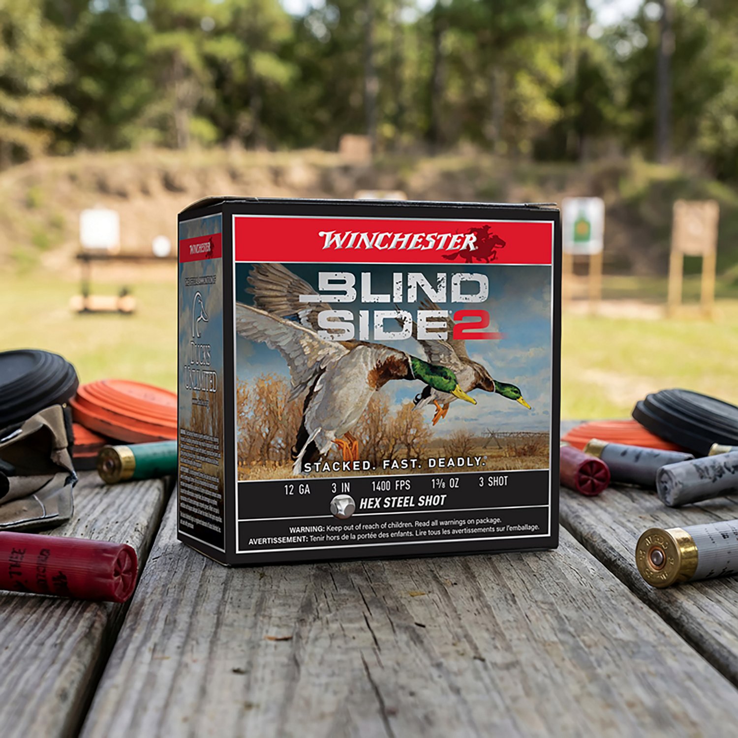 Winchester Blind Side 2 Waterfowl 12 Gauge Shotshells - 25 Rounds - view number 3