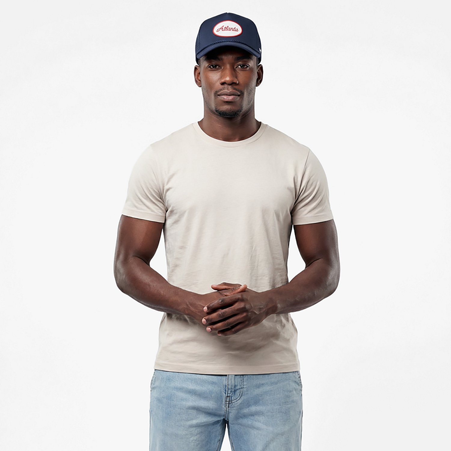 47B Men's Braves Coverall Rope 47 Hitch FM Cap - view number 2