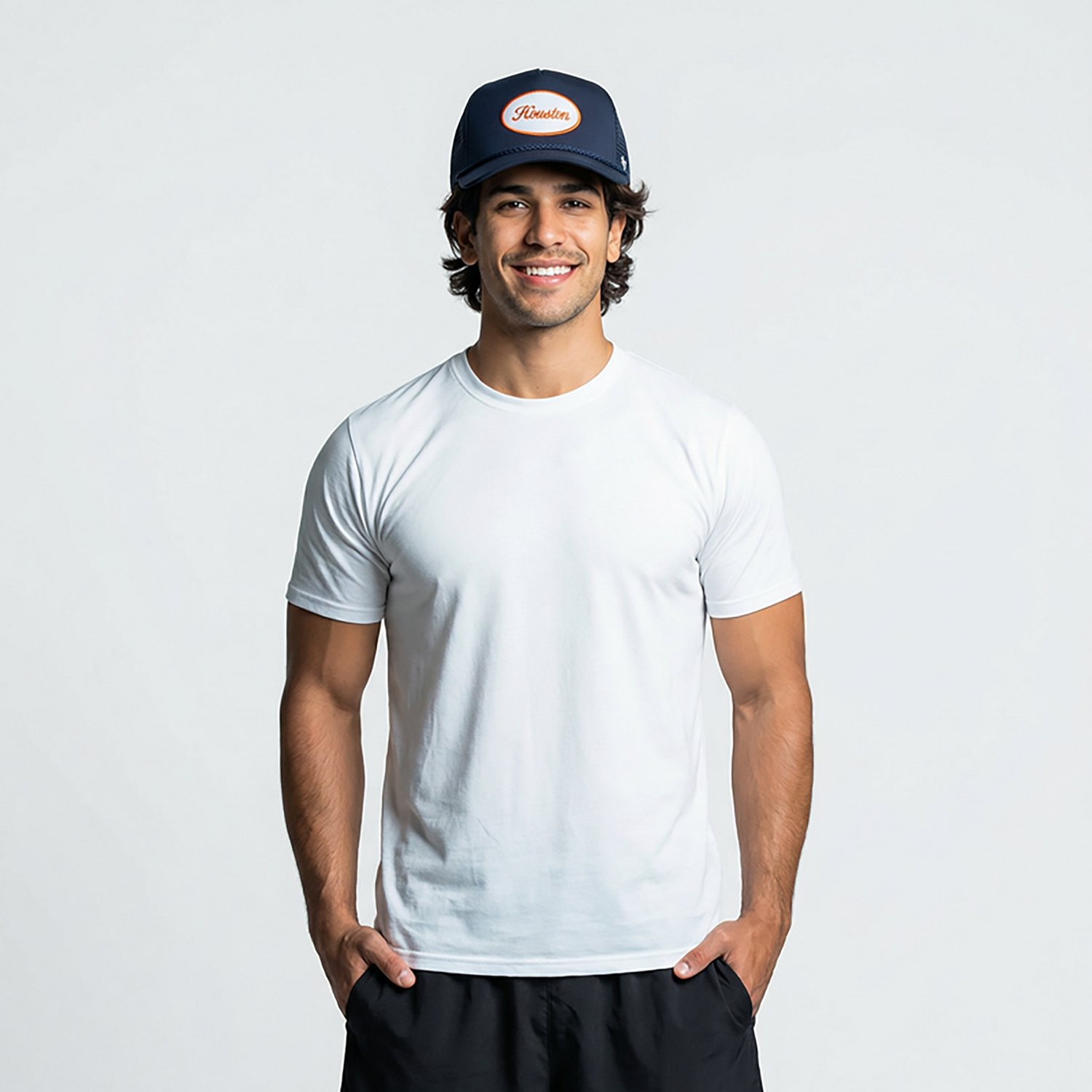 47B Men's Astros Coverall Rope 47 Hitch FM Cap - view number 2