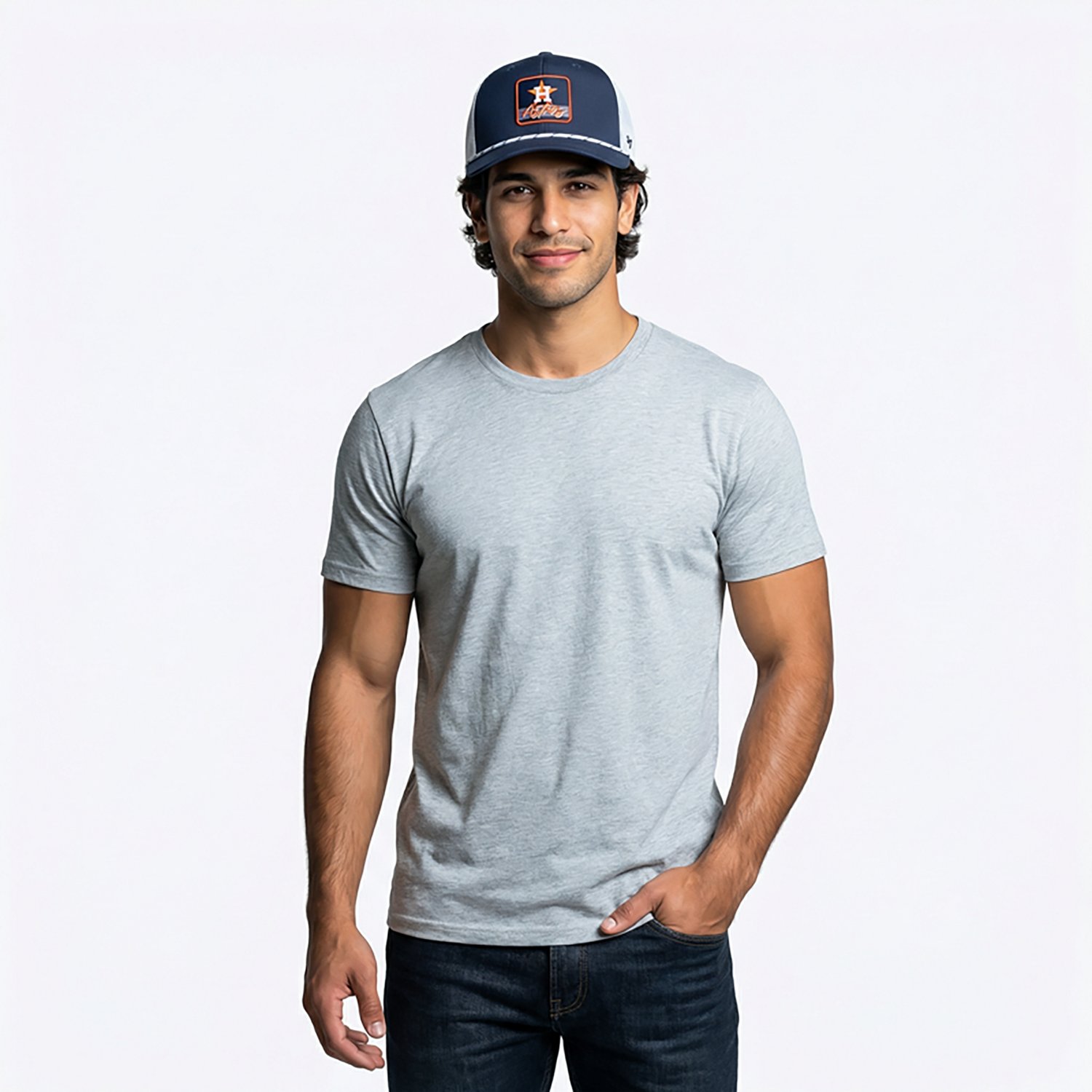 47B Men's Astros Scratch 47 Trucker Cap - view number 2