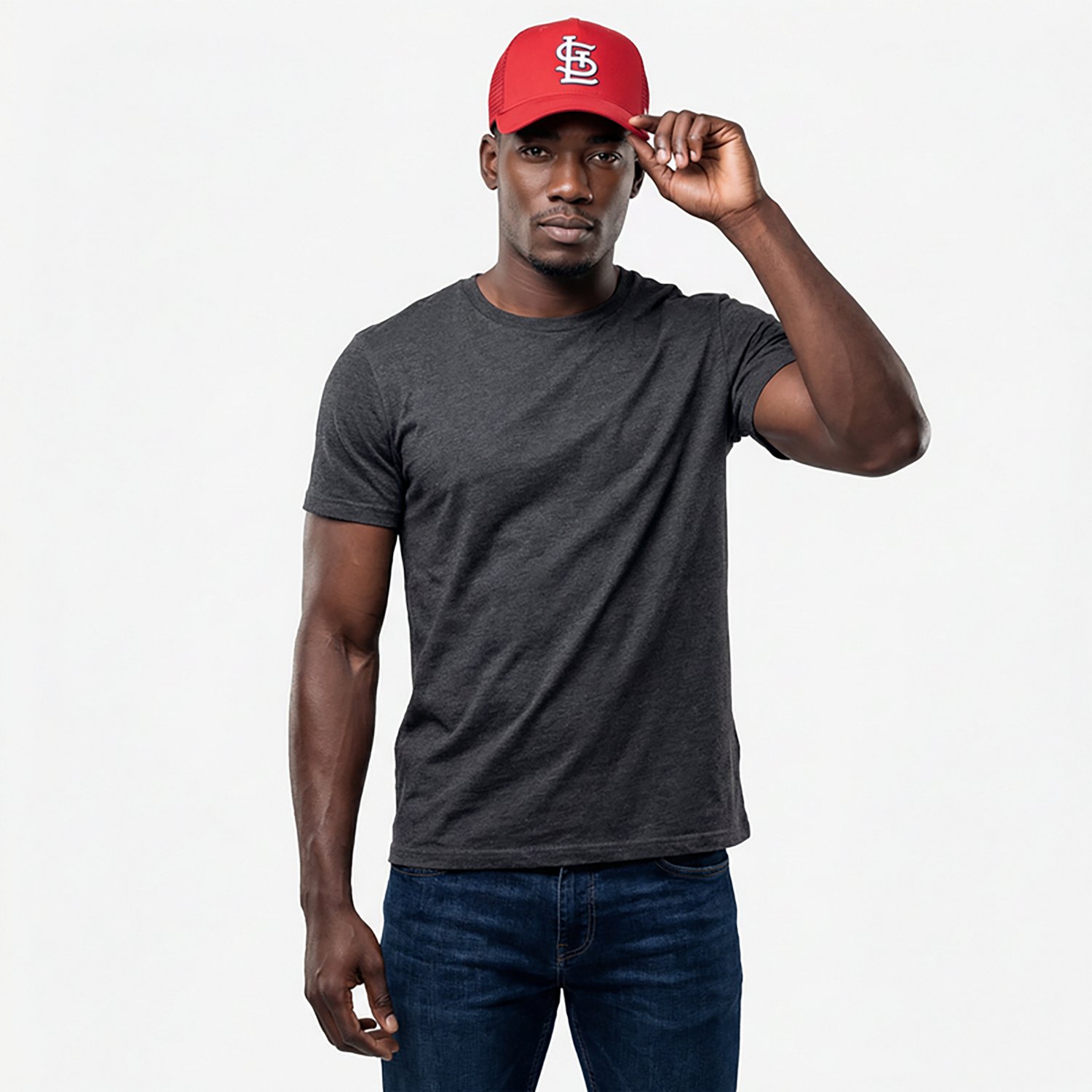 47B Men's Cardinals Ballpark Mesh 47 MVP DT Cap - view number 2