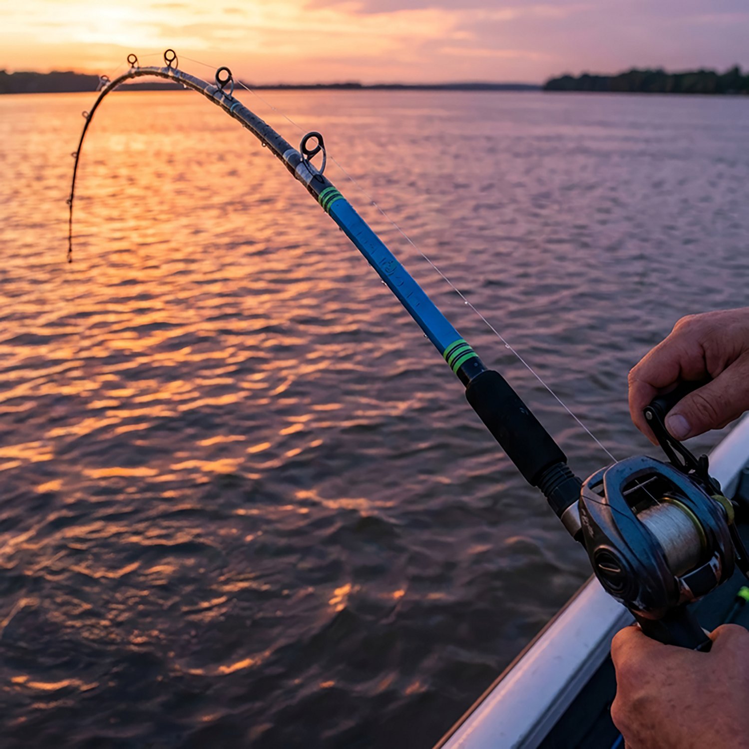B 'n' M Silver Cat 8 ft M Freshwater Catfish Casting Rod                                                                         - view number 6