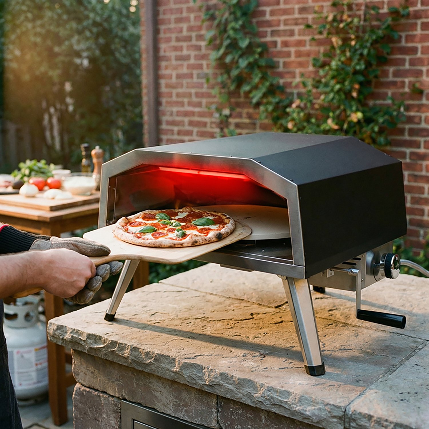 Master Cook Propane 16 in Pizza Oven - view number 5