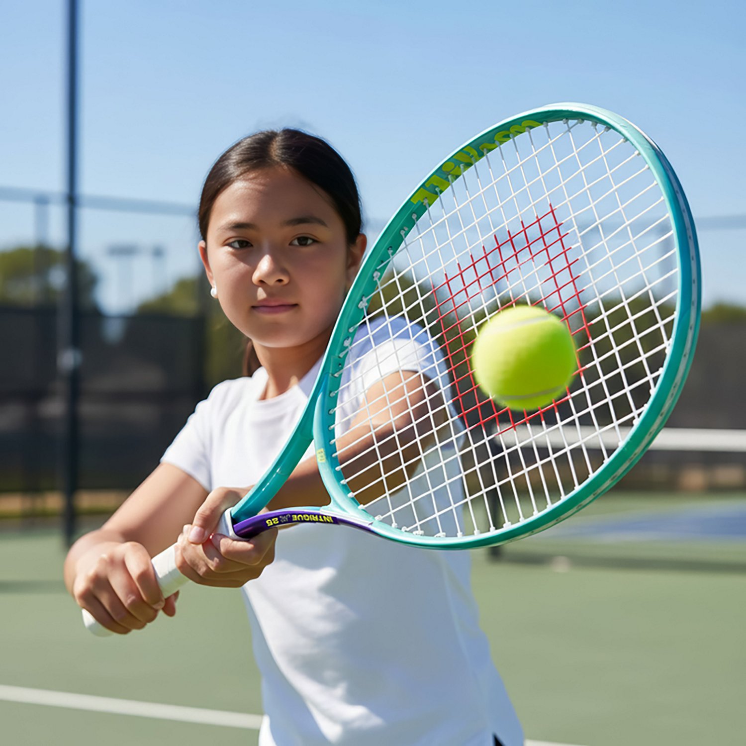 Wilson Intrigue Jr 25 Tennis Racquet - view number 4