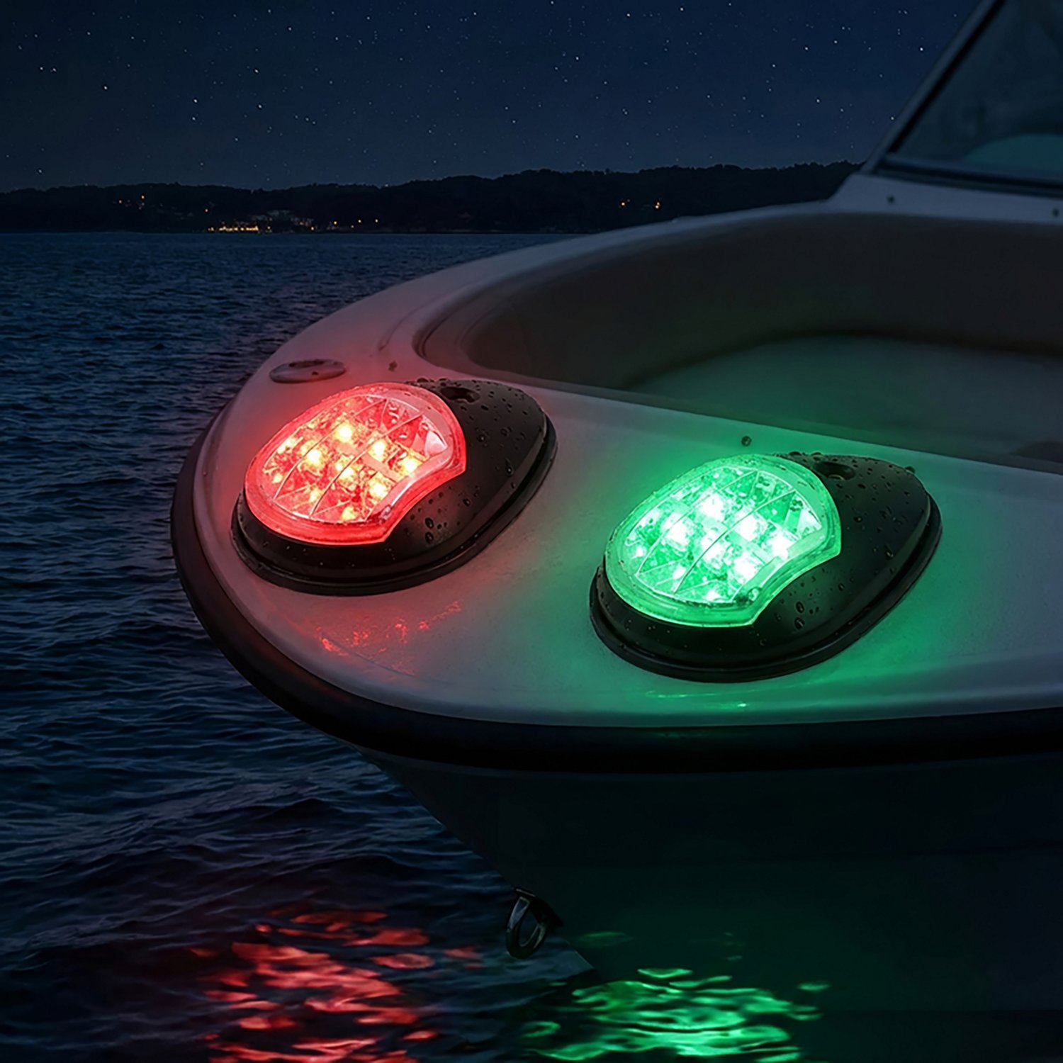 Marine Raider Side Mount LED Bow Navigation Lights - view number 2