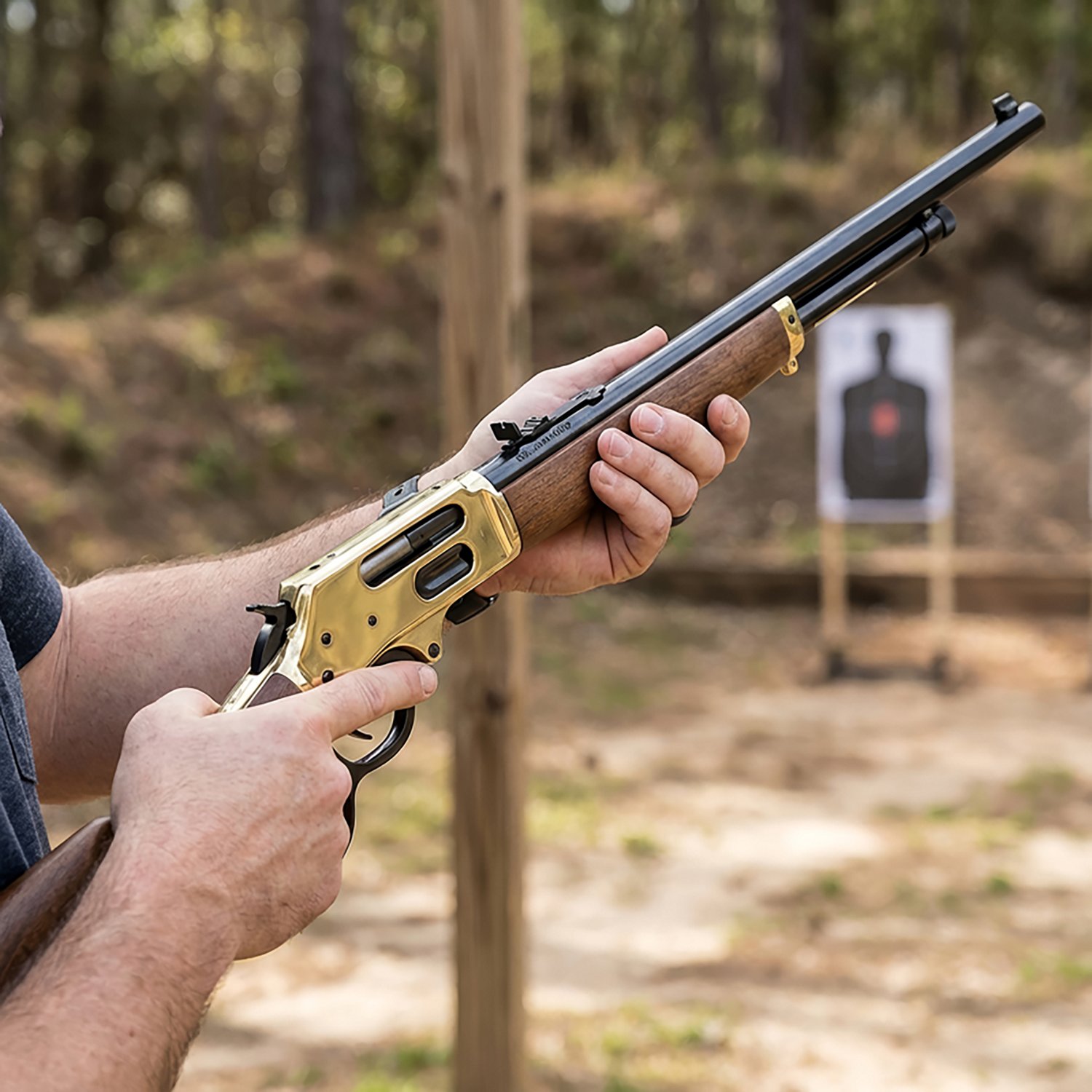 Henry Repeating Arms Side Gate .45-70 Gov’t Lever Action Rifle                                                                 - view number 4