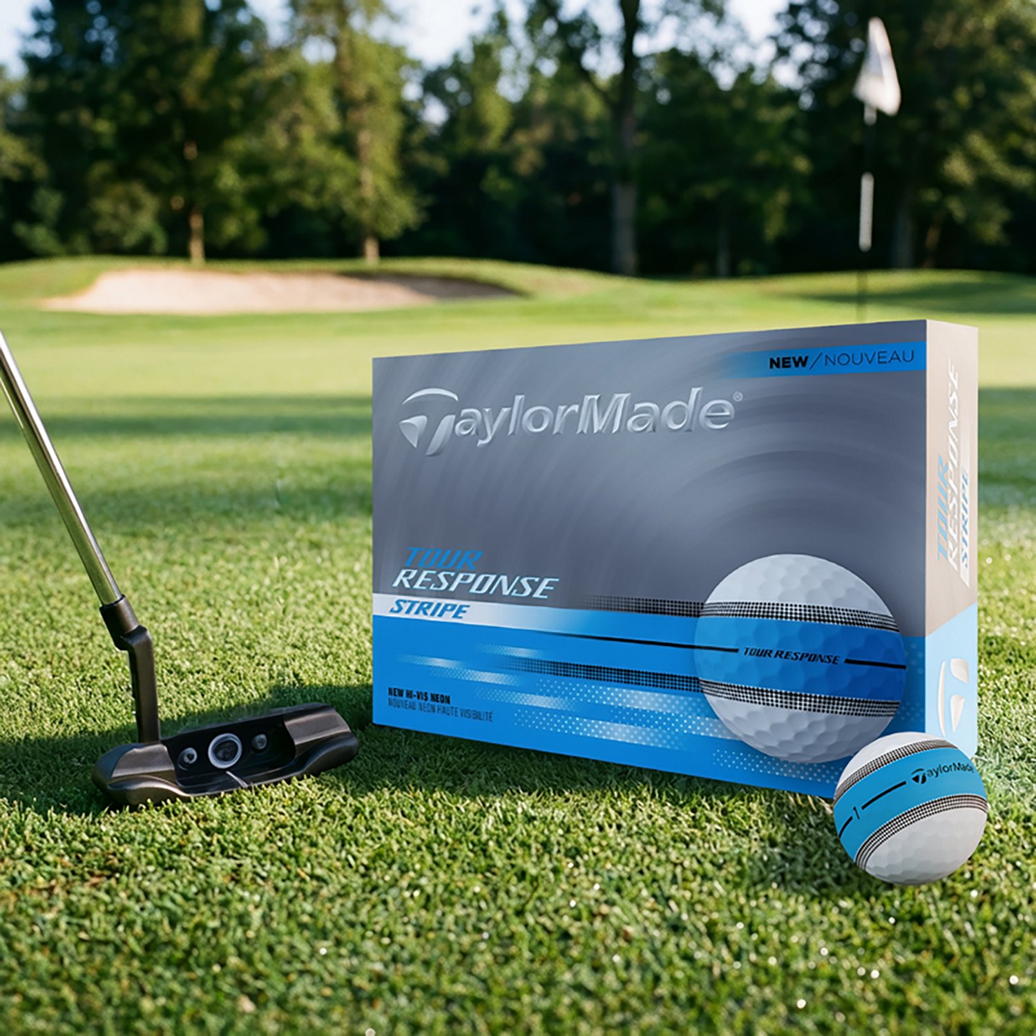 TaylorMade Tour Response Stripe™ Yellow Golf Balls 12-Pack - view number 6