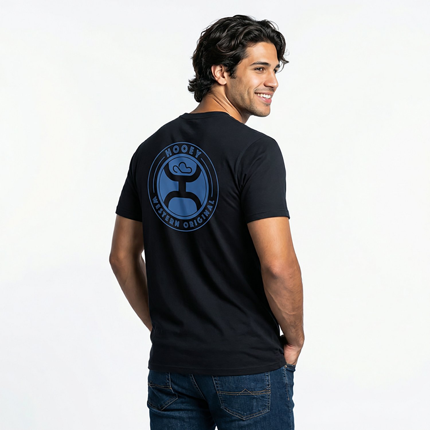 Hooey Men's Outline Circle Short Sleeve T-shirt - view number 2