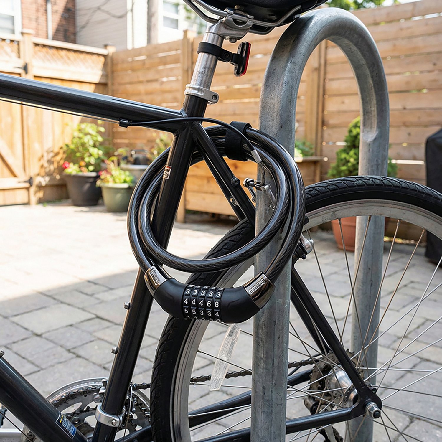 OnGuard Adults' 6 ft x 12 mm Combo Cable Lock - view number 2