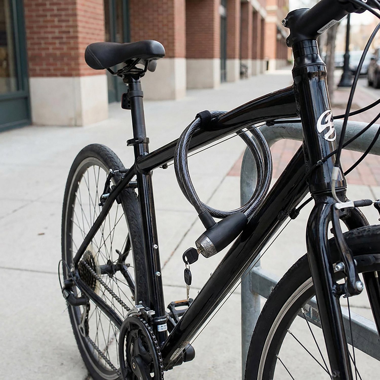 OnGuard Adults' 6 ft x 12 mm Cable & Key Lock - view number 2