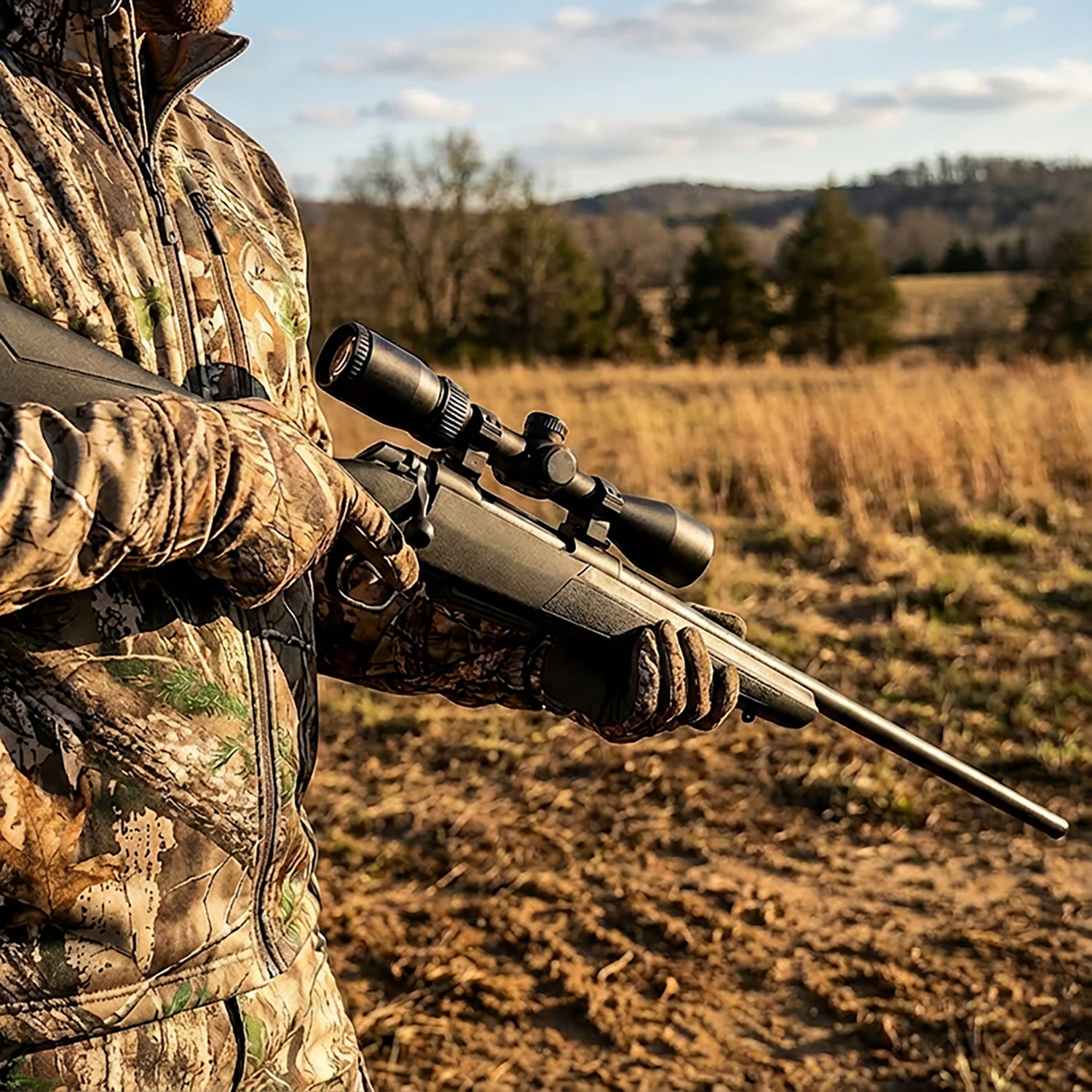 Winchester XPR 6.5 PRC Bolt Action Rifle with Vortex Crossfire II Scope - view number 2