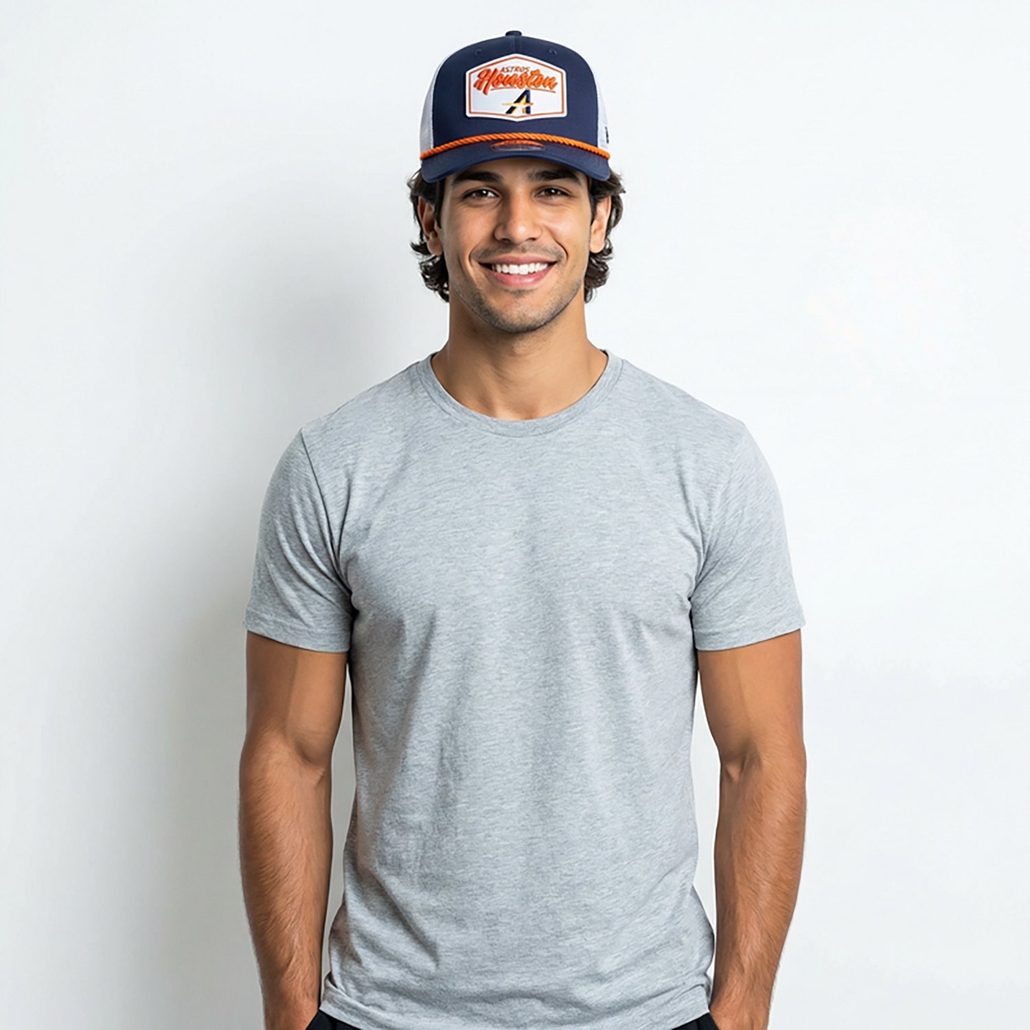 New Era Adults' Astros City Connect 9SEVENTY Trucker Cap - view number 2