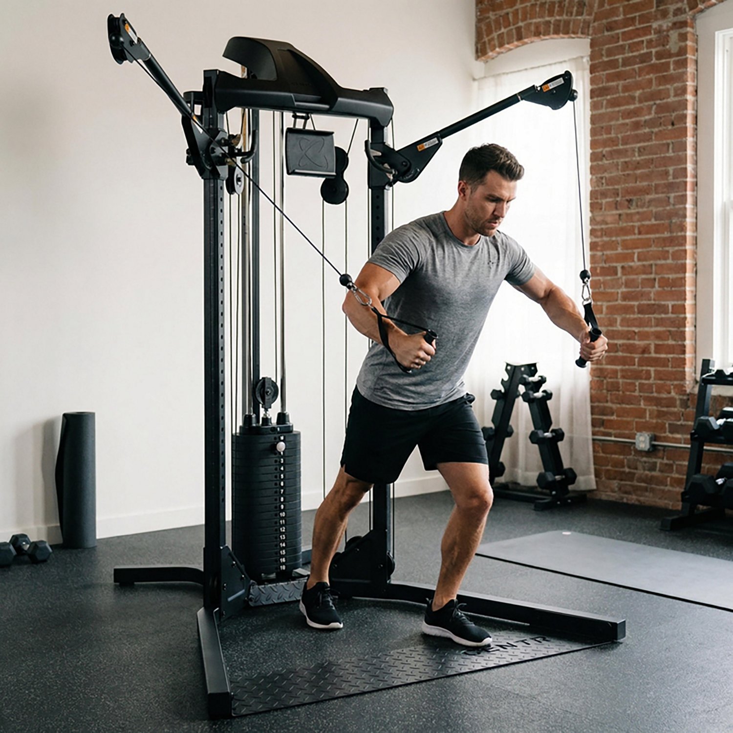 CENTR Multifunctional Cable Machine Home Gym System