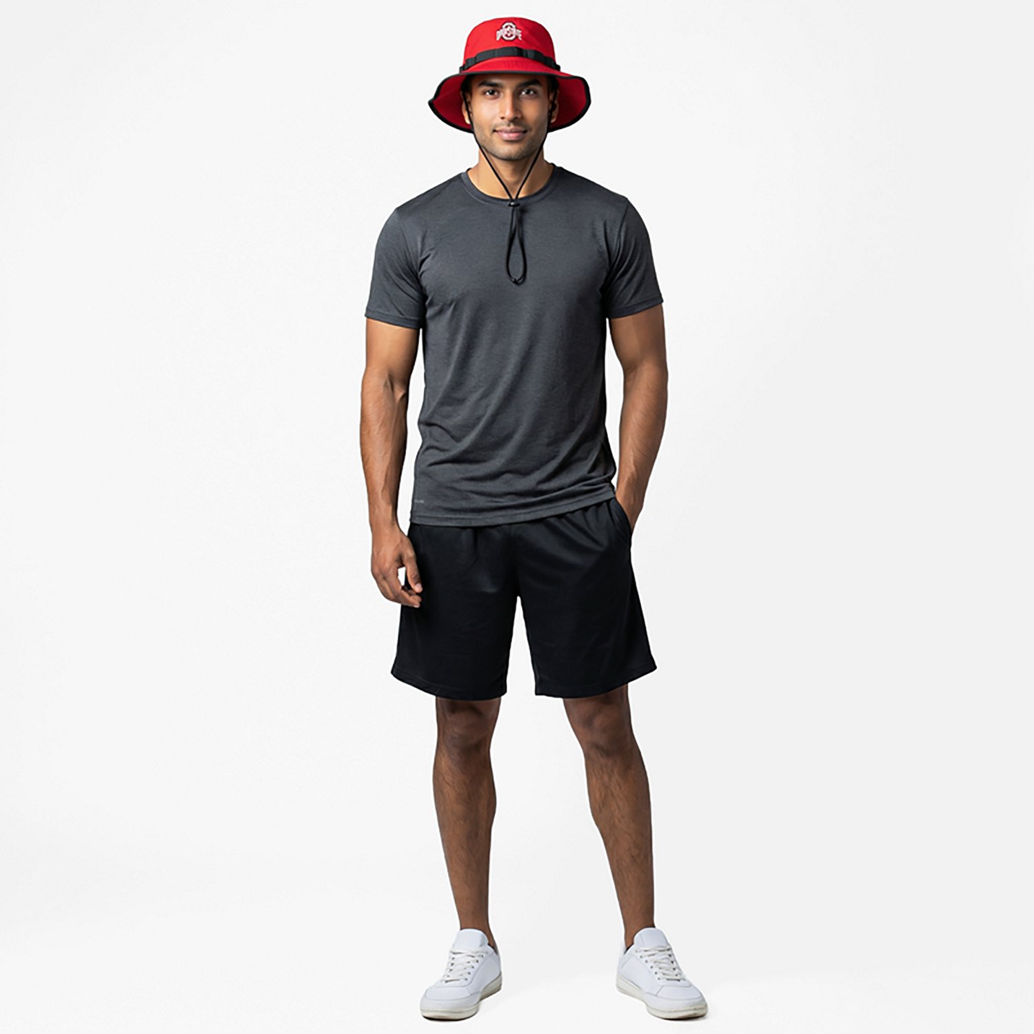 Nike Ohio State Buckeyes 2025 Sideline Apex Boonie Bucket Hat