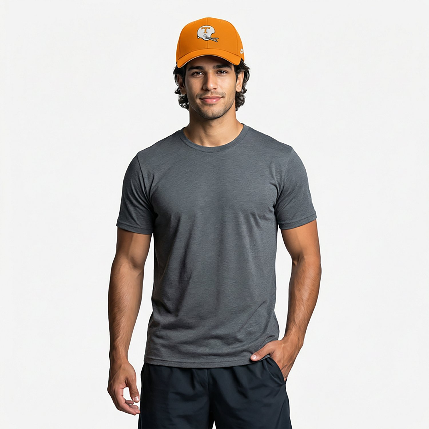 Nike Adults' Tennessee Dri-Fit Academic Helmet Logo Structured Club Cap - view number 2