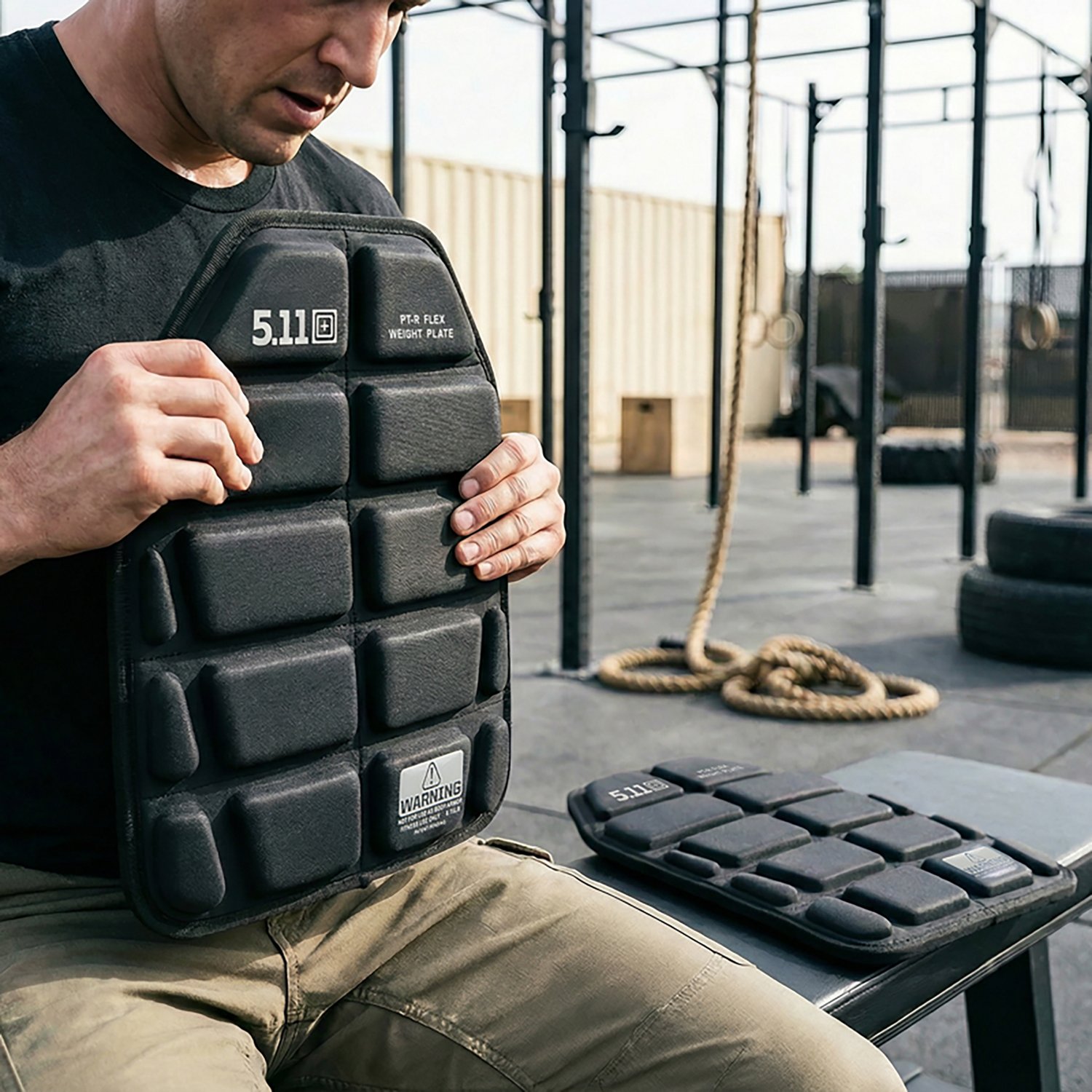 5.11 Tactical PT-R 8.75 lb Flex Weight Plates 2-Pack  - view number 5