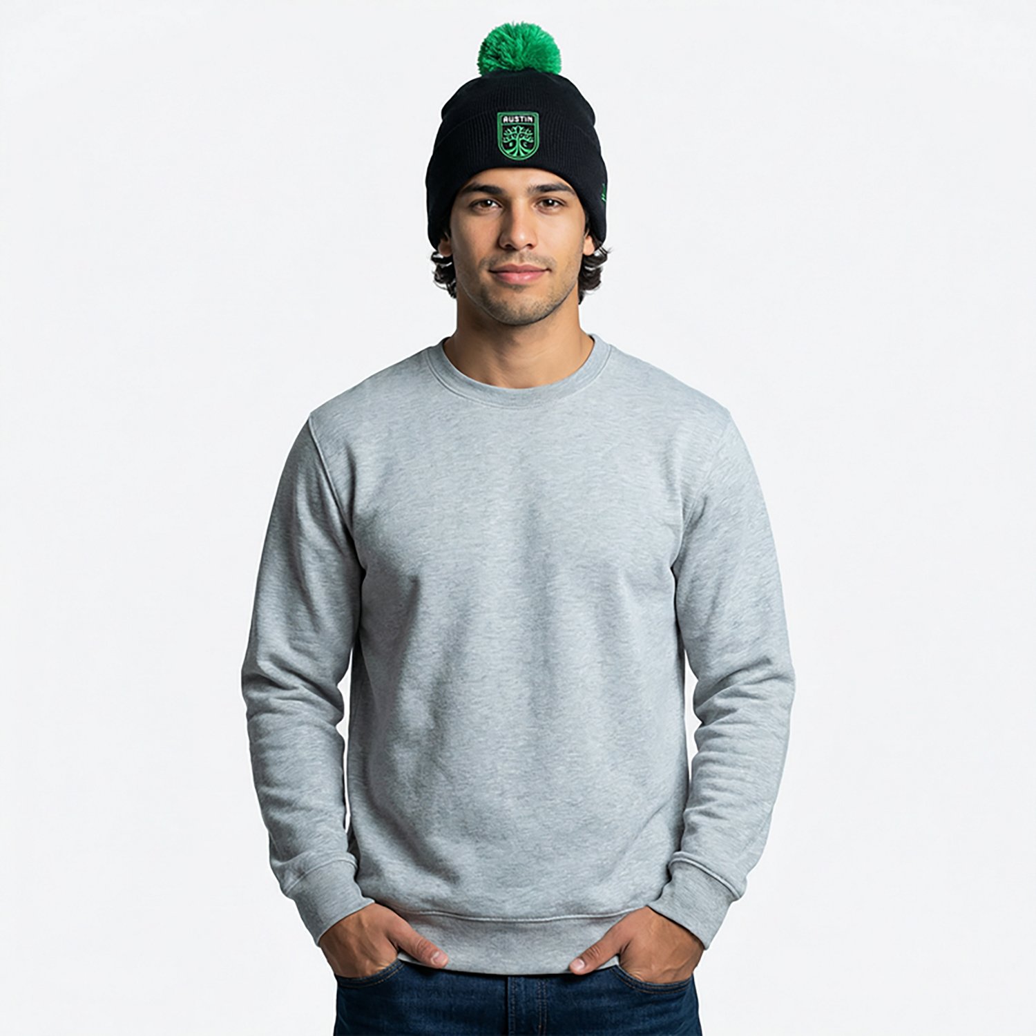 New Era Austin FC Jersey Hook Knit Beanie