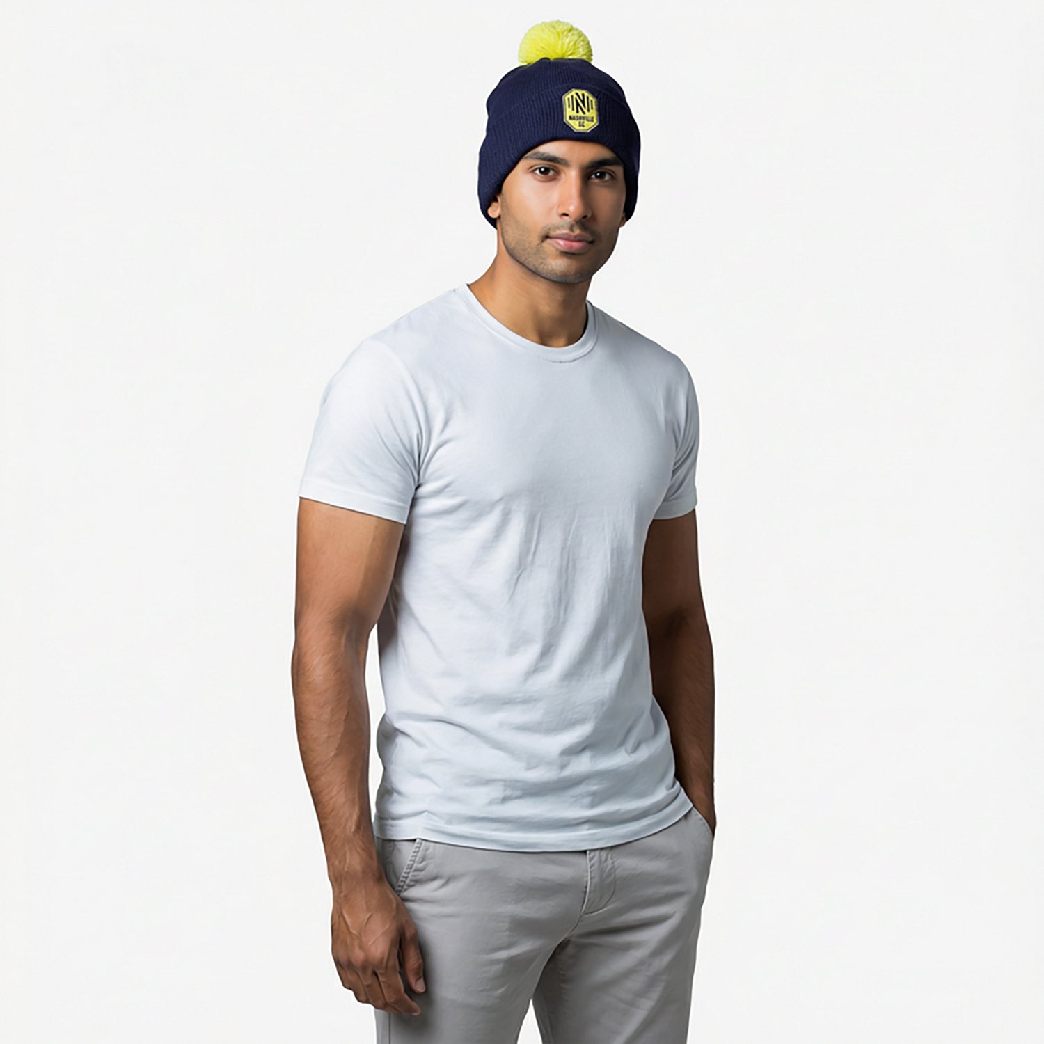 New Era Nashville SC Jersey Hook Knit Beanie - view number 2