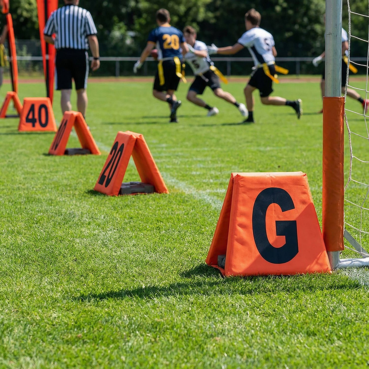 Champro 7-on-7 Flag Football Yard Markers - 5 Piece Set - view number 2