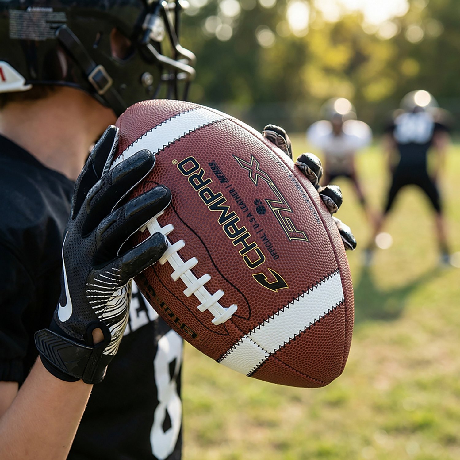 Champro FLX Leather Youth Football