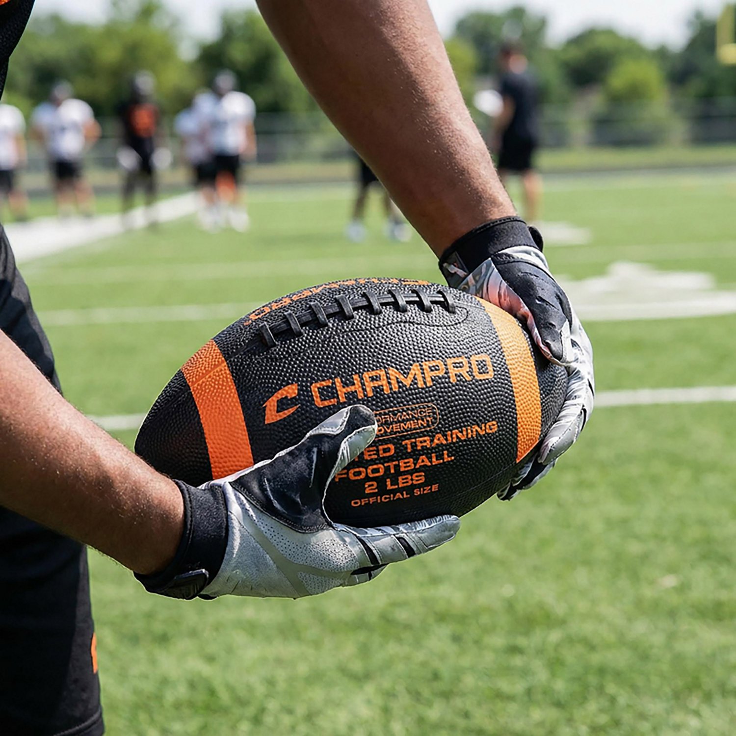 Champro A Weighted Rubber Football - view number 6