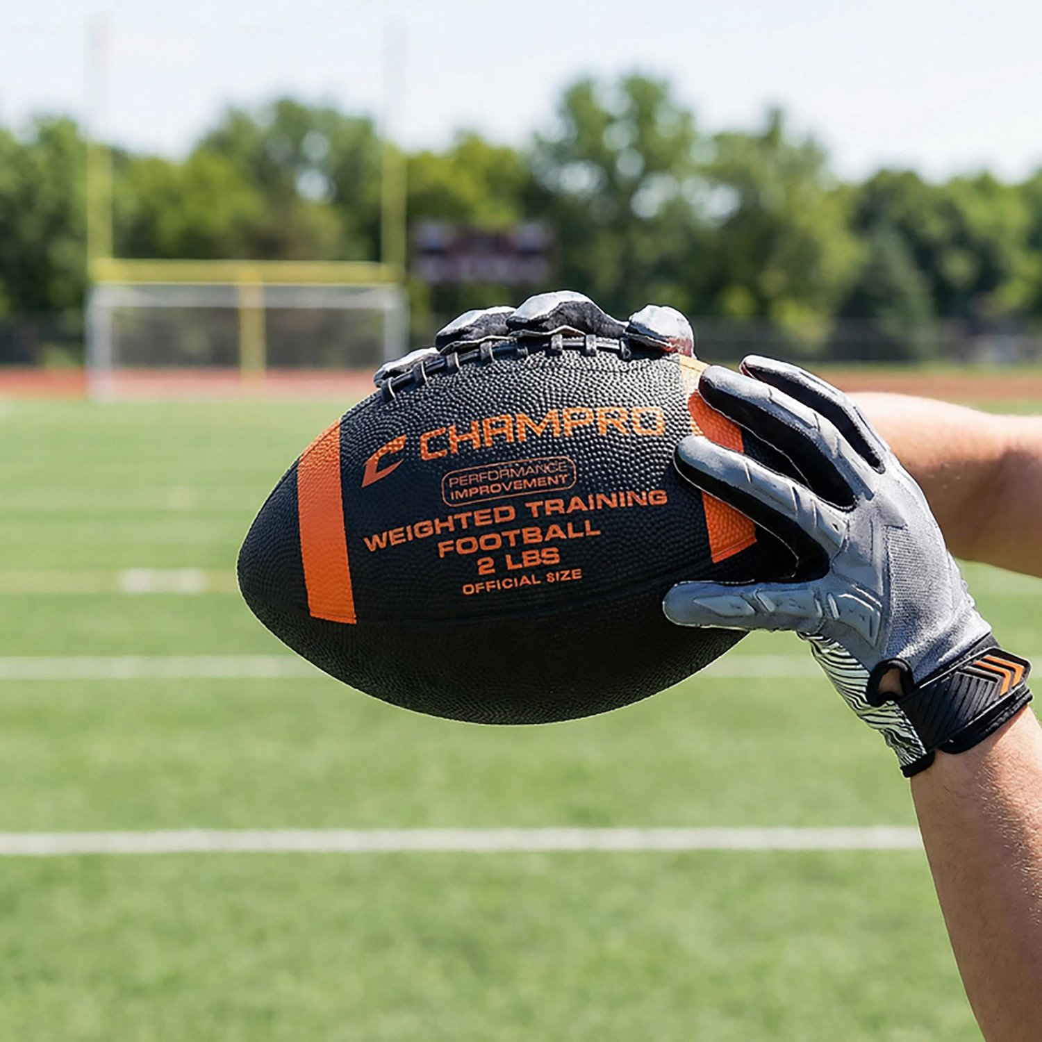 Champro A Weighted Rubber Football - view number 7