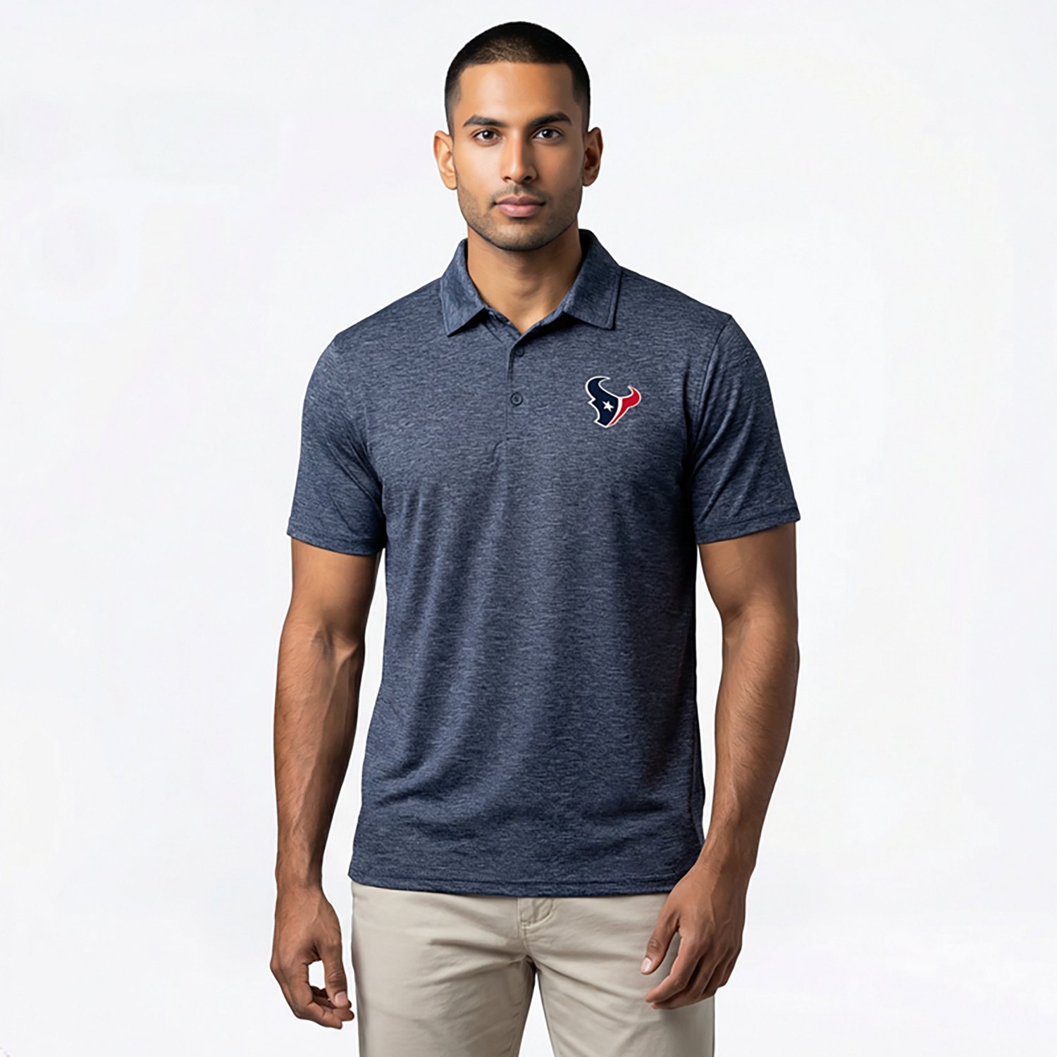 Antigua Men's Houston Texans Par 3 Polo Shirt  - view number 2