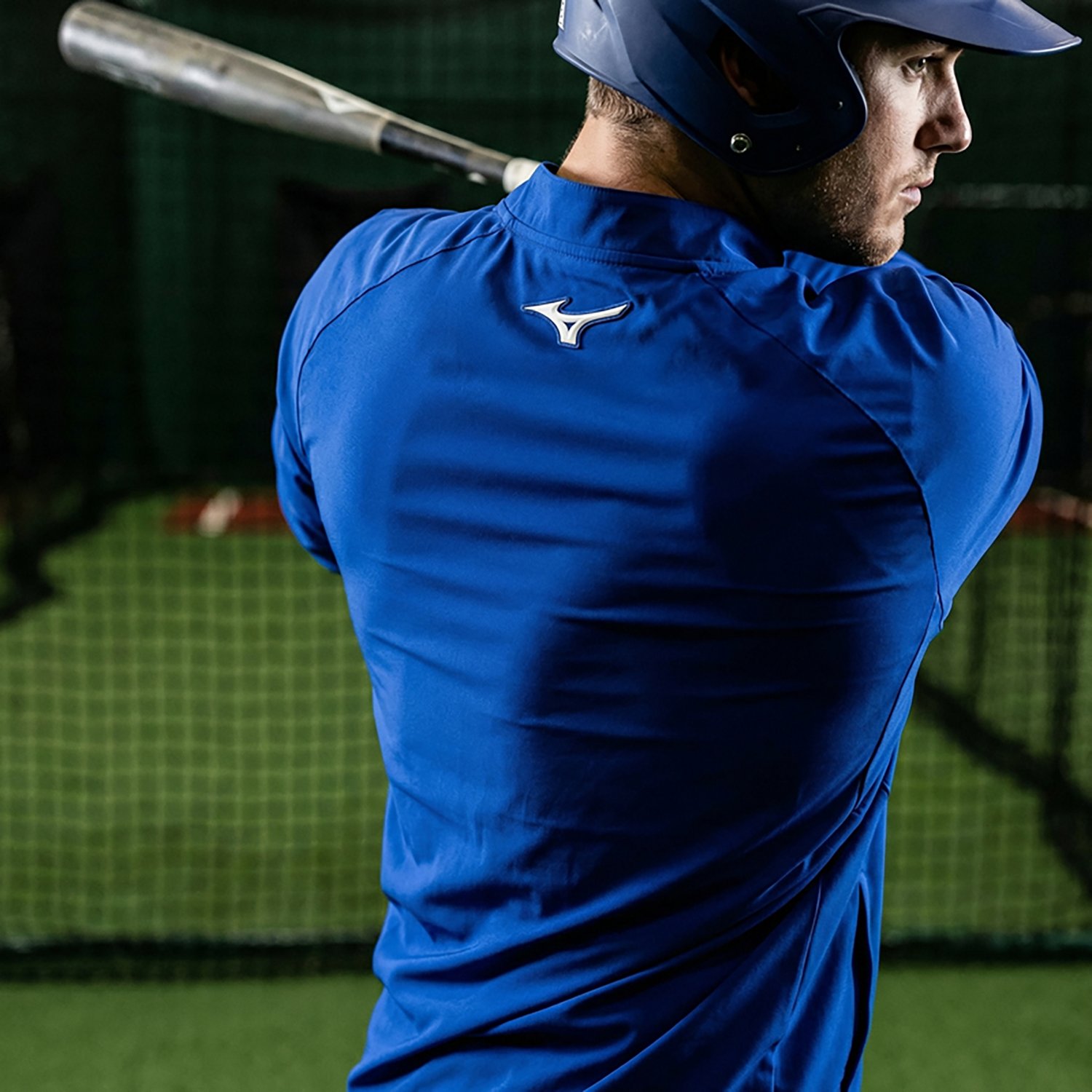 Mizuno Adults' Game Time Long Sleeve Baseball Hitting Jacket - view number 3