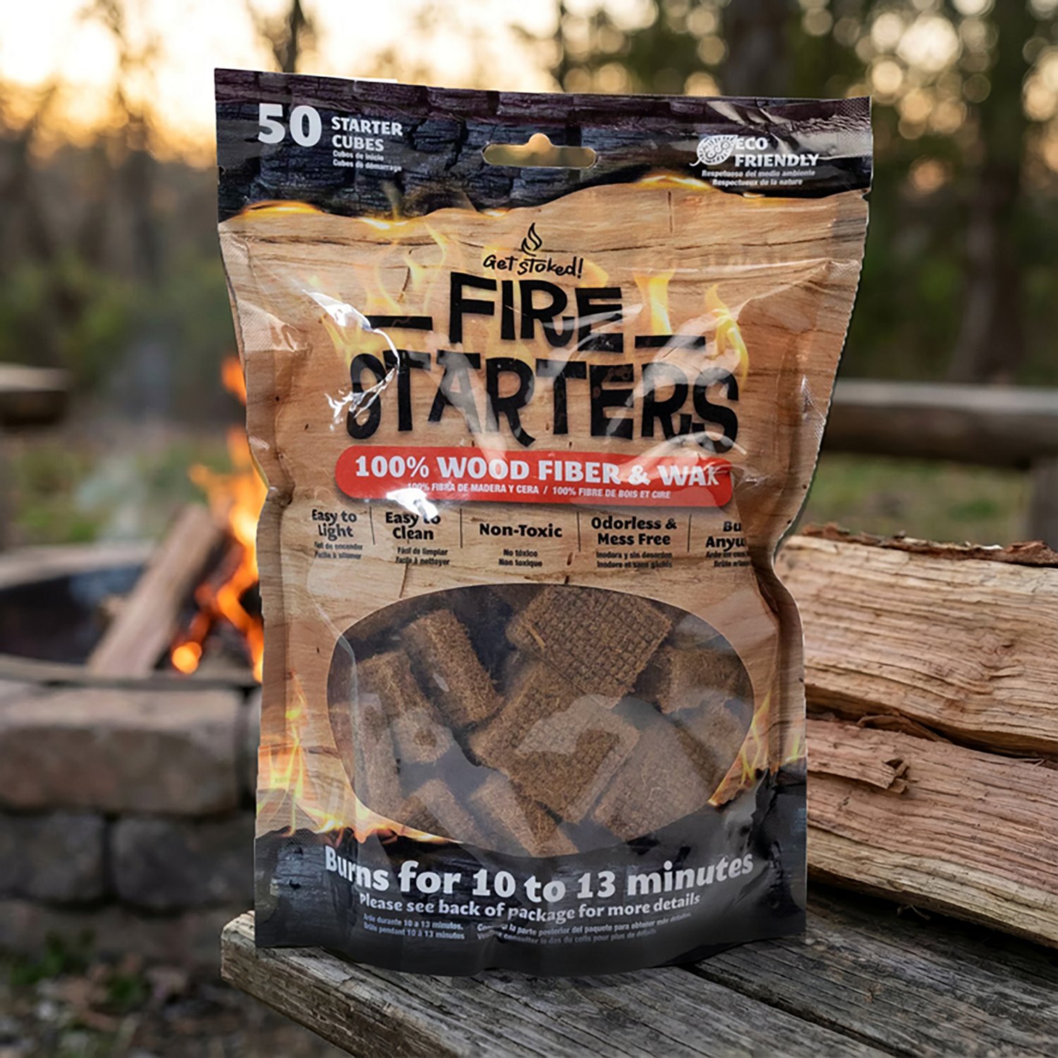 Winlow Products Get Stoked 100% Woodfiber and Wax Fire Starters - view number 4