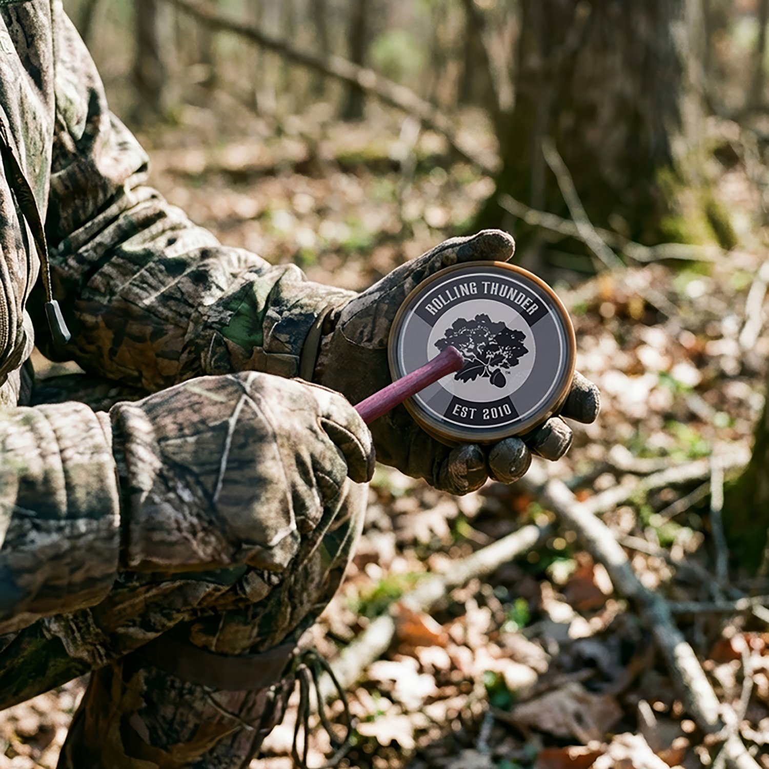 Rolling Thunder Thunderdome Crystal Pot Call with Purpleheart Striker - view number 2
