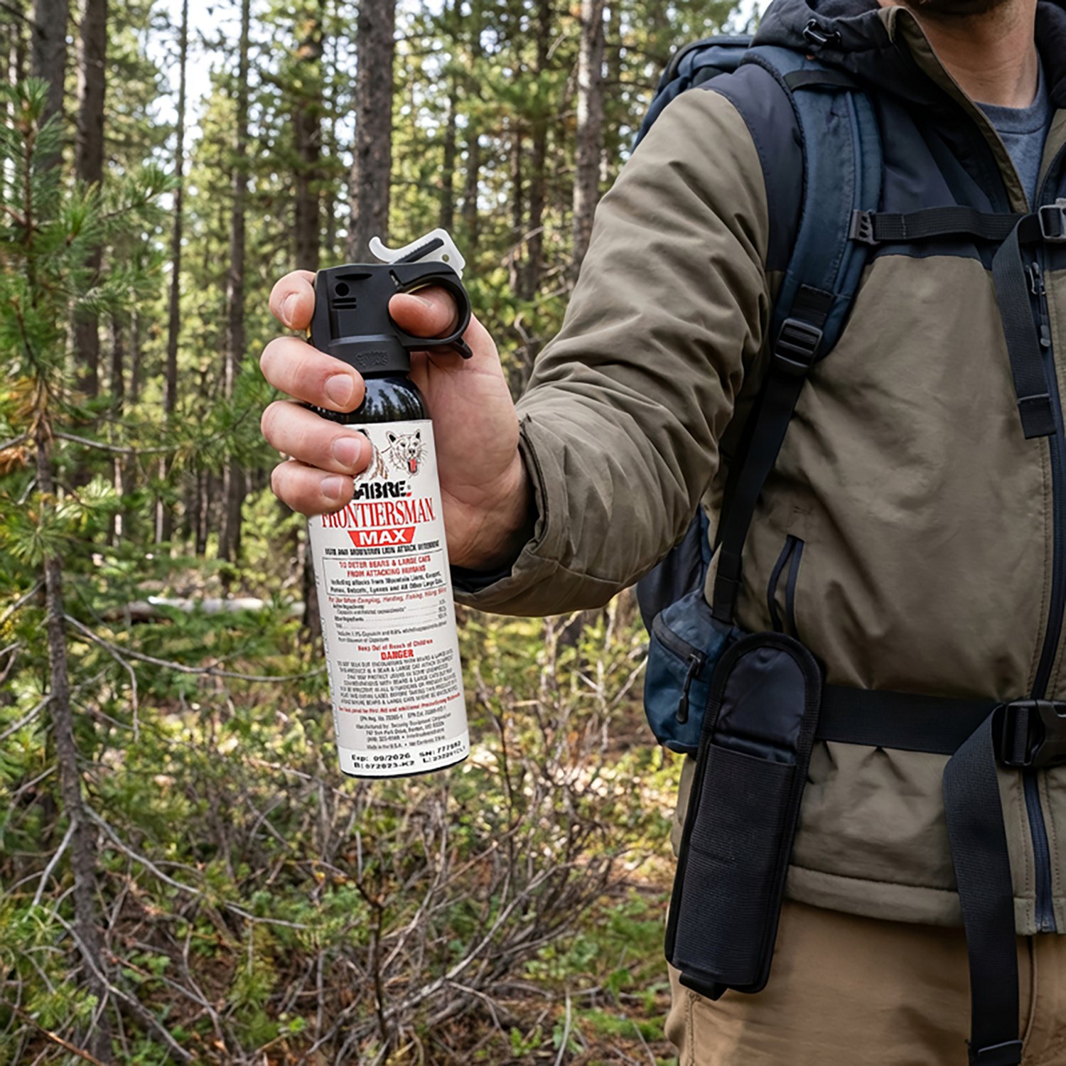 SABRE Frontiersman MAX Spray for Bears and Mountain Lions Kit