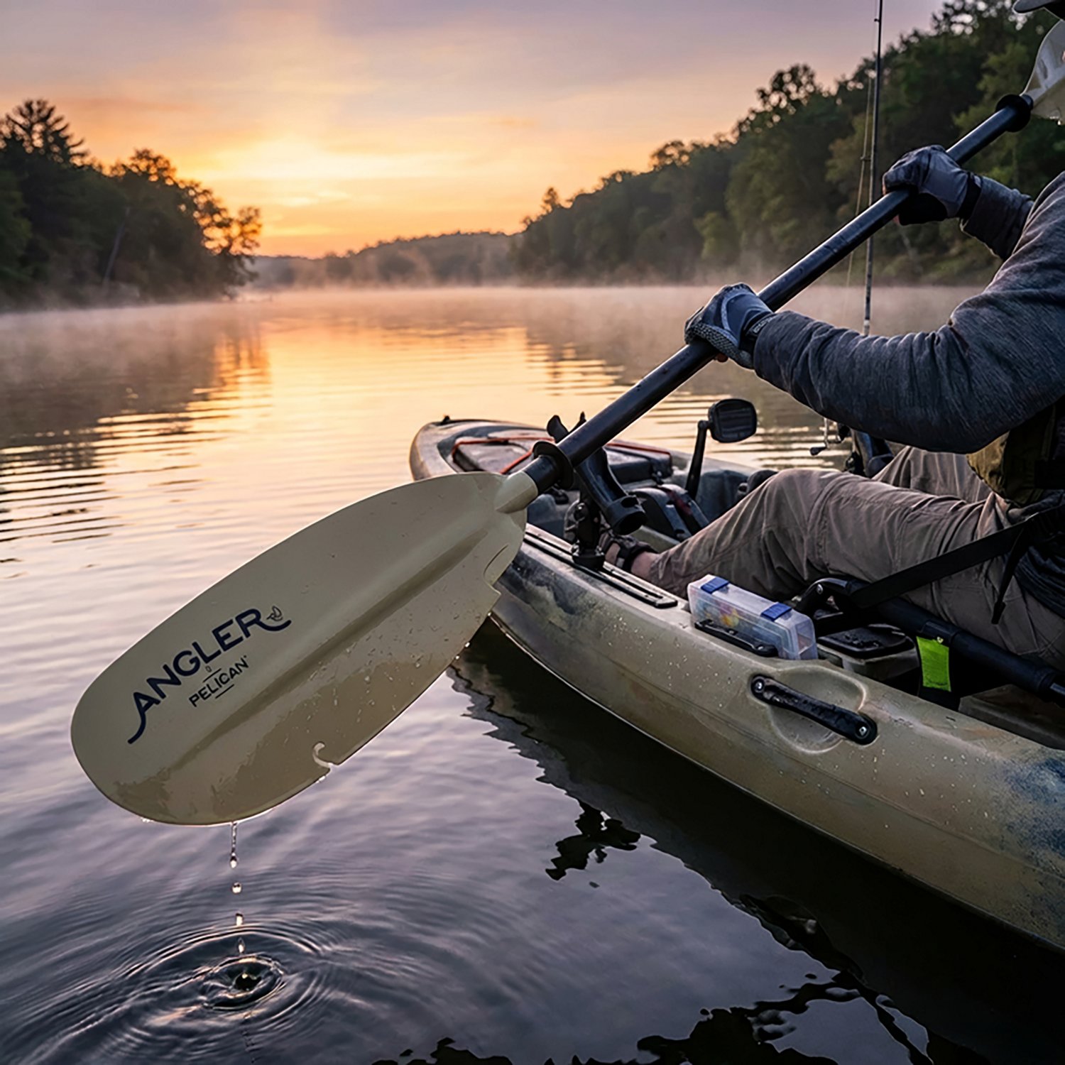 Pelican Poseidon Angler Fishing Kayak Paddle
