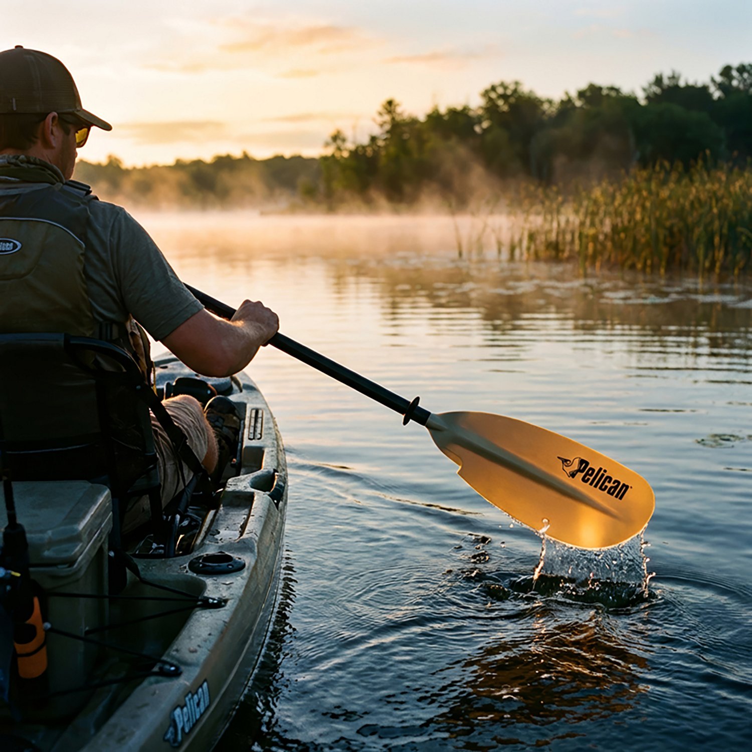 Pelican Poseidon Angler Fishing Kayak Paddle