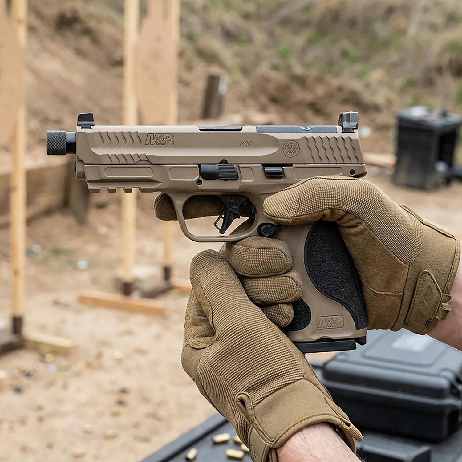 Smith & Wesson M&P M2.0 Full Size 9mm Luger Striker Fired Pistol                                                                 - view number 4