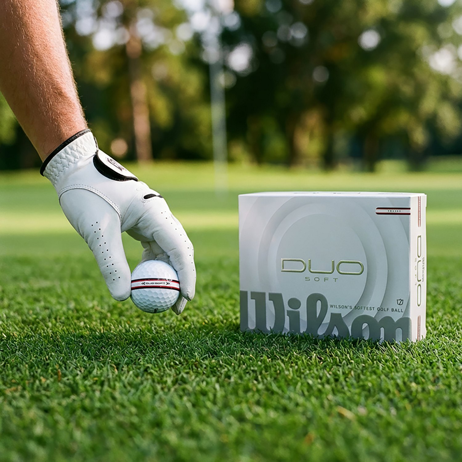 Wilson Duo Soft Stripe Golf Balls 12-Pack - view number 4