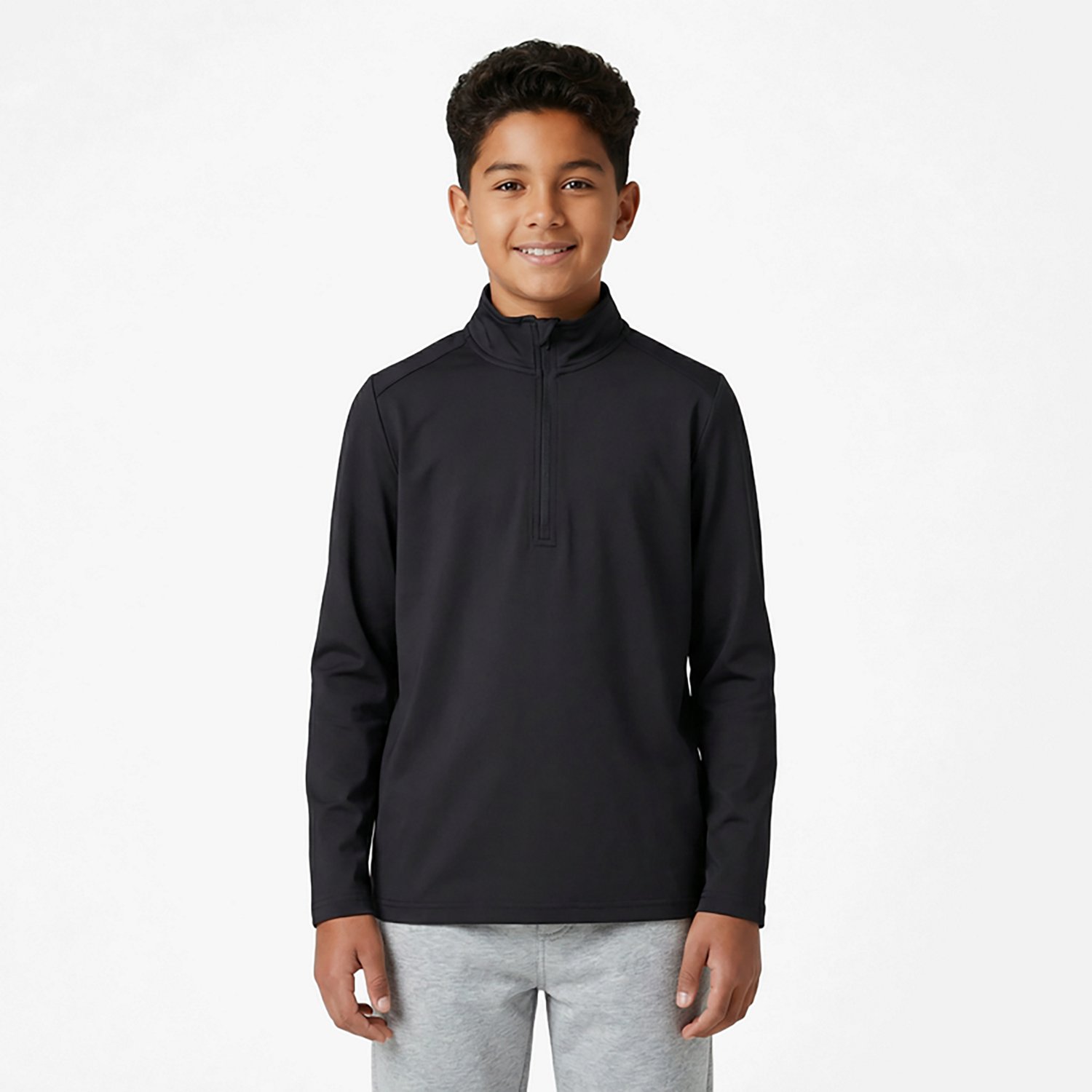 BCG Boys' Lifestyle Techno Knit 1/2-Zip Top - view number 2