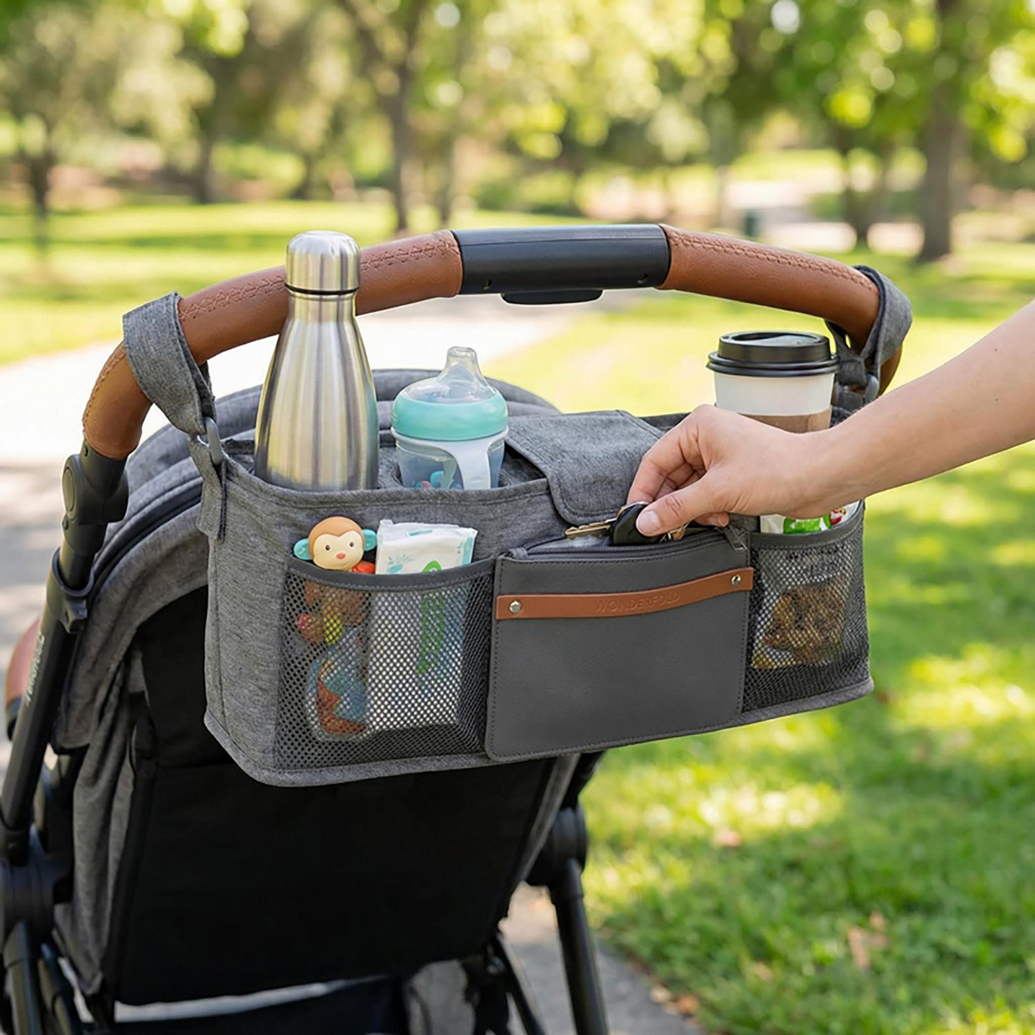 Wonderfold Wagon 4-Cup Parent Console