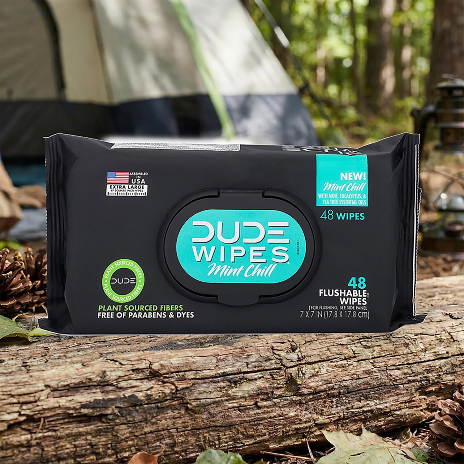 DUDE Wipes Mint Chill Flushable Wipes                                                                                            - view number 2