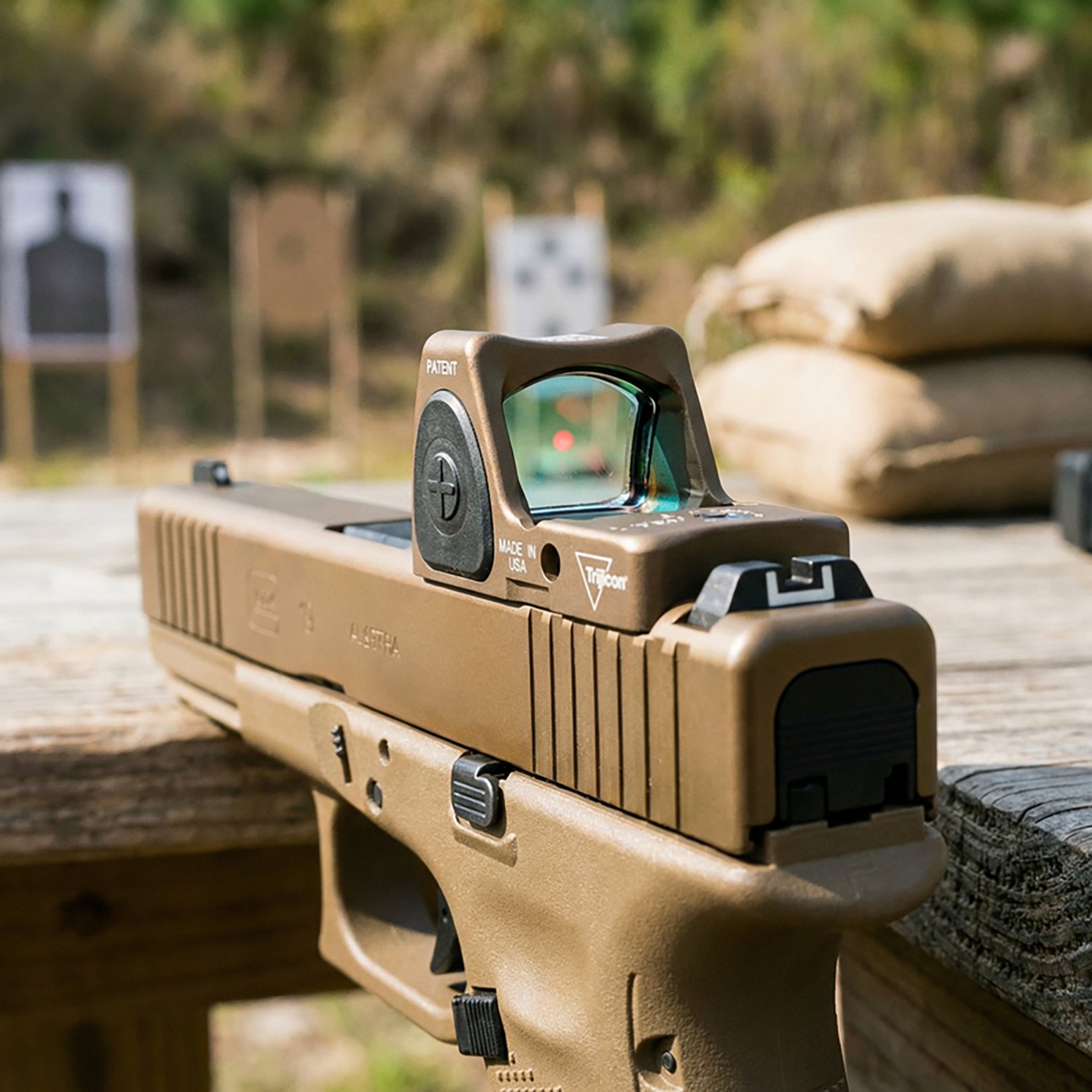 Trijicon RMR Type 2 1 x 0.89 in x 0.67 in Red Dot Sight - view number 4
