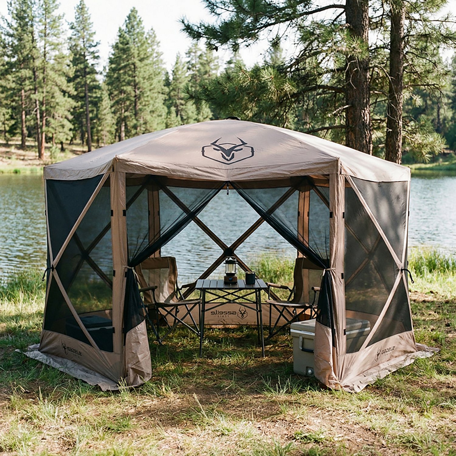 Gazelle G6 6-Sided 8-Person Portable Gazebo