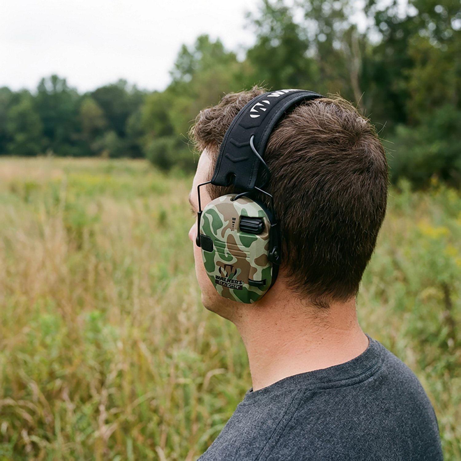 Walker's Razor Slim Duck Camo Electronic Muffs  - view number 7