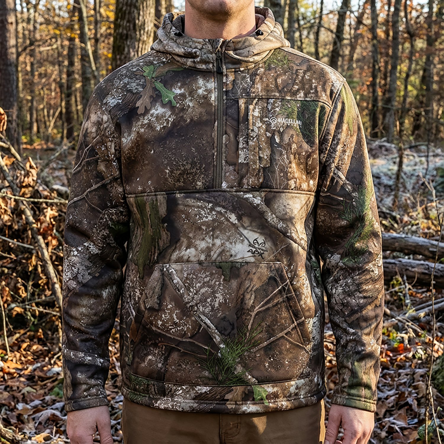 Magellan Outdoors Men's HuntGear Hartcreek Heavyweight Fleece Hoodie