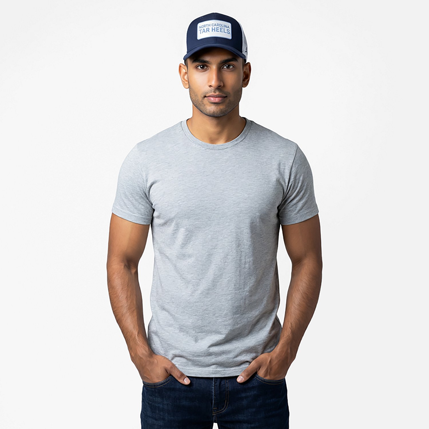 Jordan Men's UNC Rise Gameday Team Patch Trucker Cap - view number 2