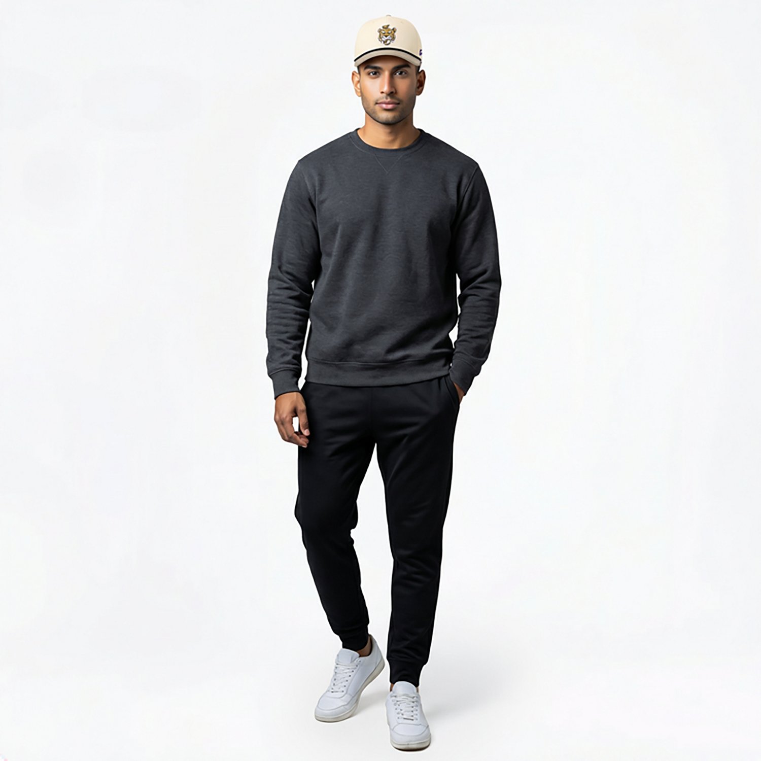 Nike Men's LSU Rise Legacy Logo Structured Adjustable Cap