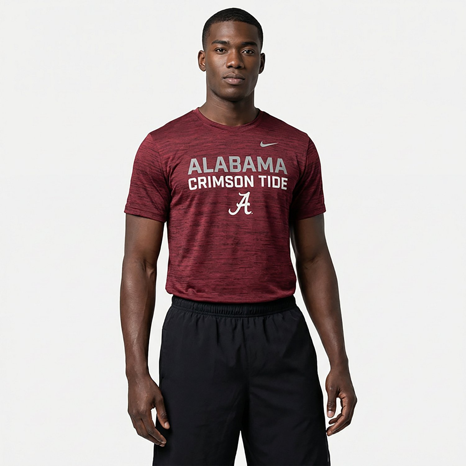 Nike Men's Alabama Velocity Center Stack T-shirt - view number 2
