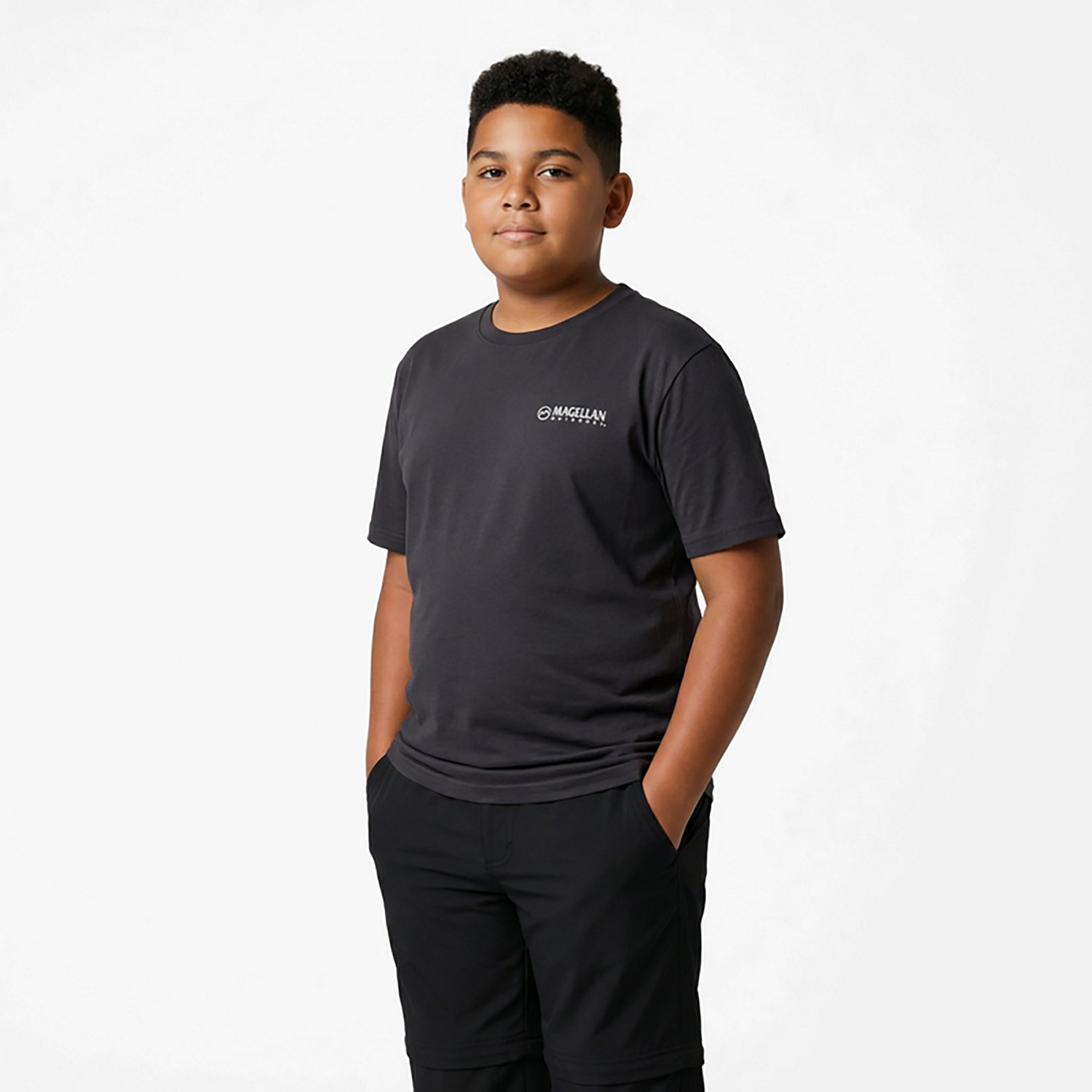 Magellan Outdoors Boys' Scratch Deer T-shirt - view number 2