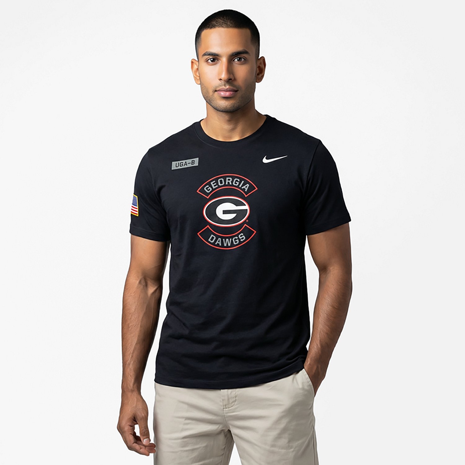 Nike Georgia Bulldogs 2025 Military Appreciation Dri-FIT T-Shirt - view number 2