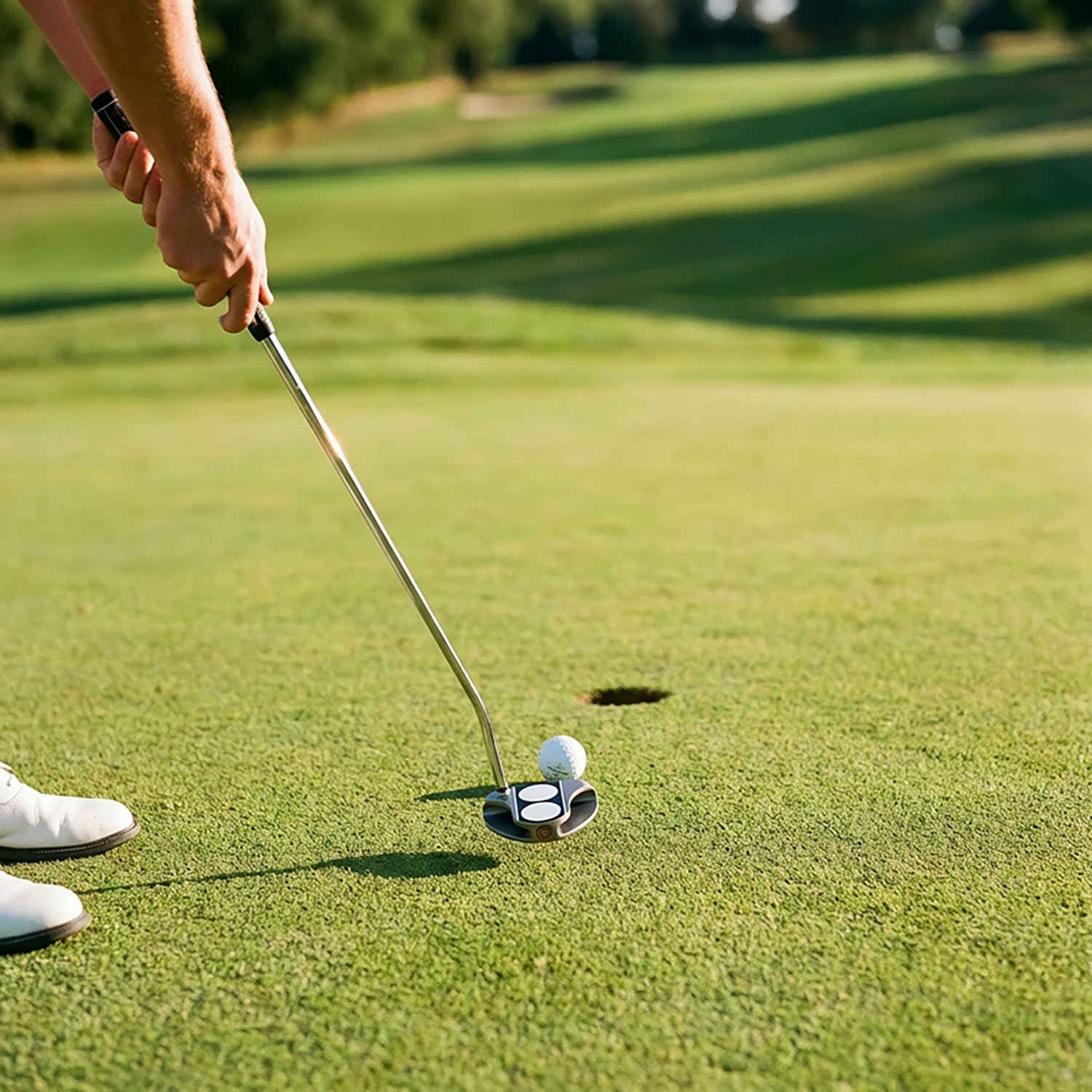 Odyssey Microhinge V Line 2 Ball Putter - view number 6